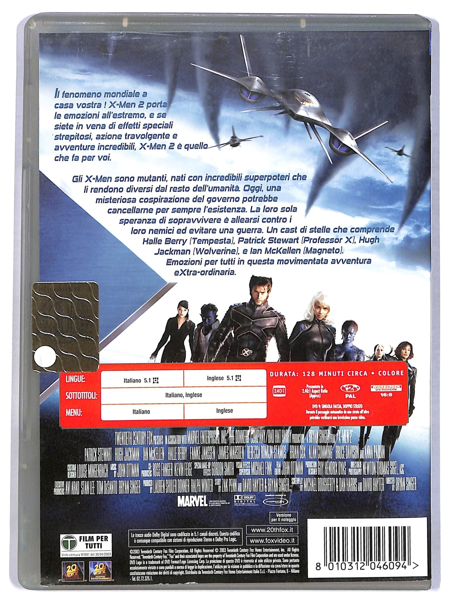 EBOND X-Men 2 DVD D776443