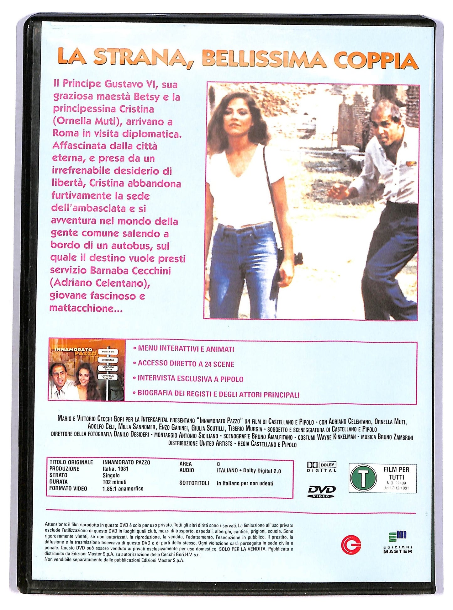 EBOND Innamorato Pazzo EDITORIALE DVD D776645