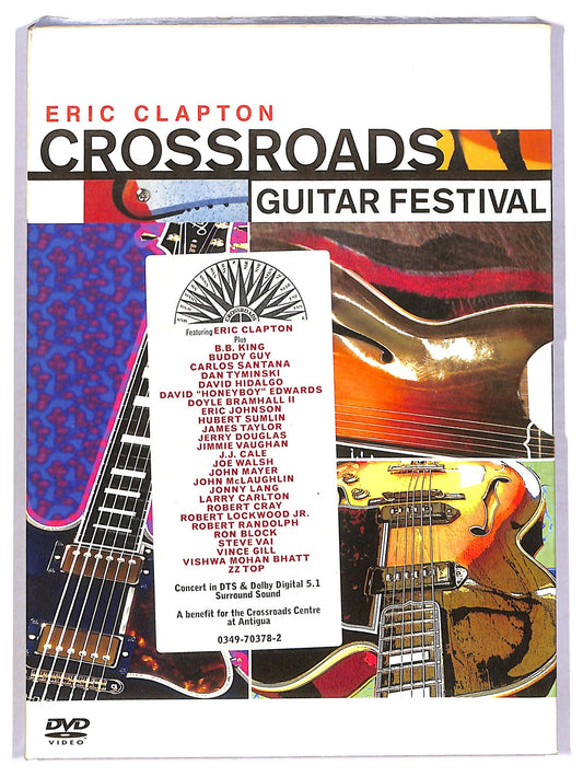EBOND Eric Clapton Crossroads - Guitar Festival Slipcase DVD D776748