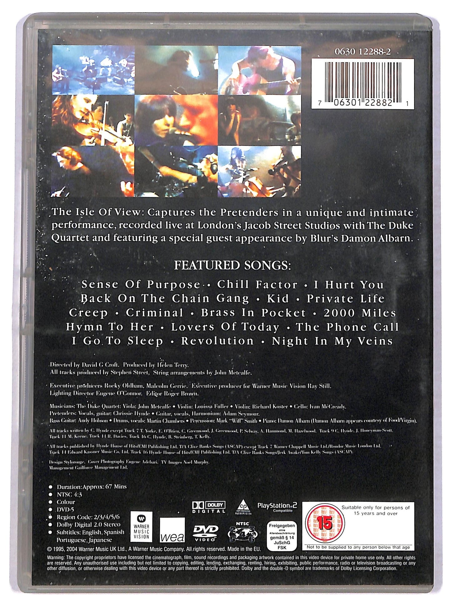 EBOND Pretenders - The Isle Of View DVD NTSC D776802