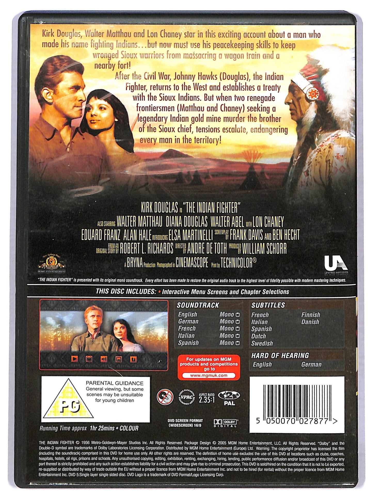 EBOND The Indian Fighter ( UK Version ) DVD D776862