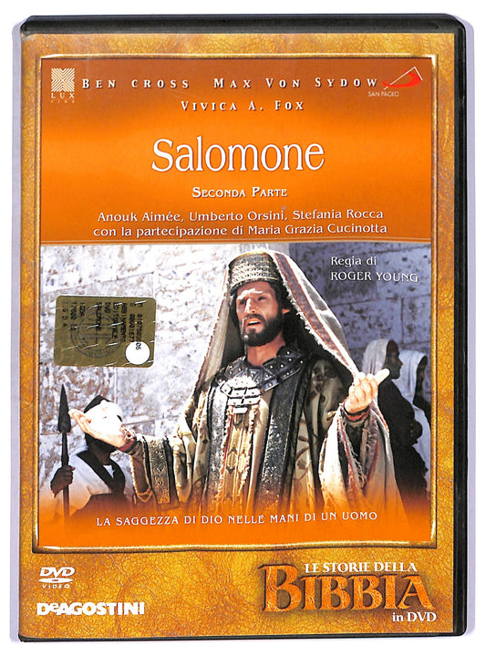 EBOND Salomone Seconda Parte - Le Storie Della Bibbia EDITORIALE DVD D776901