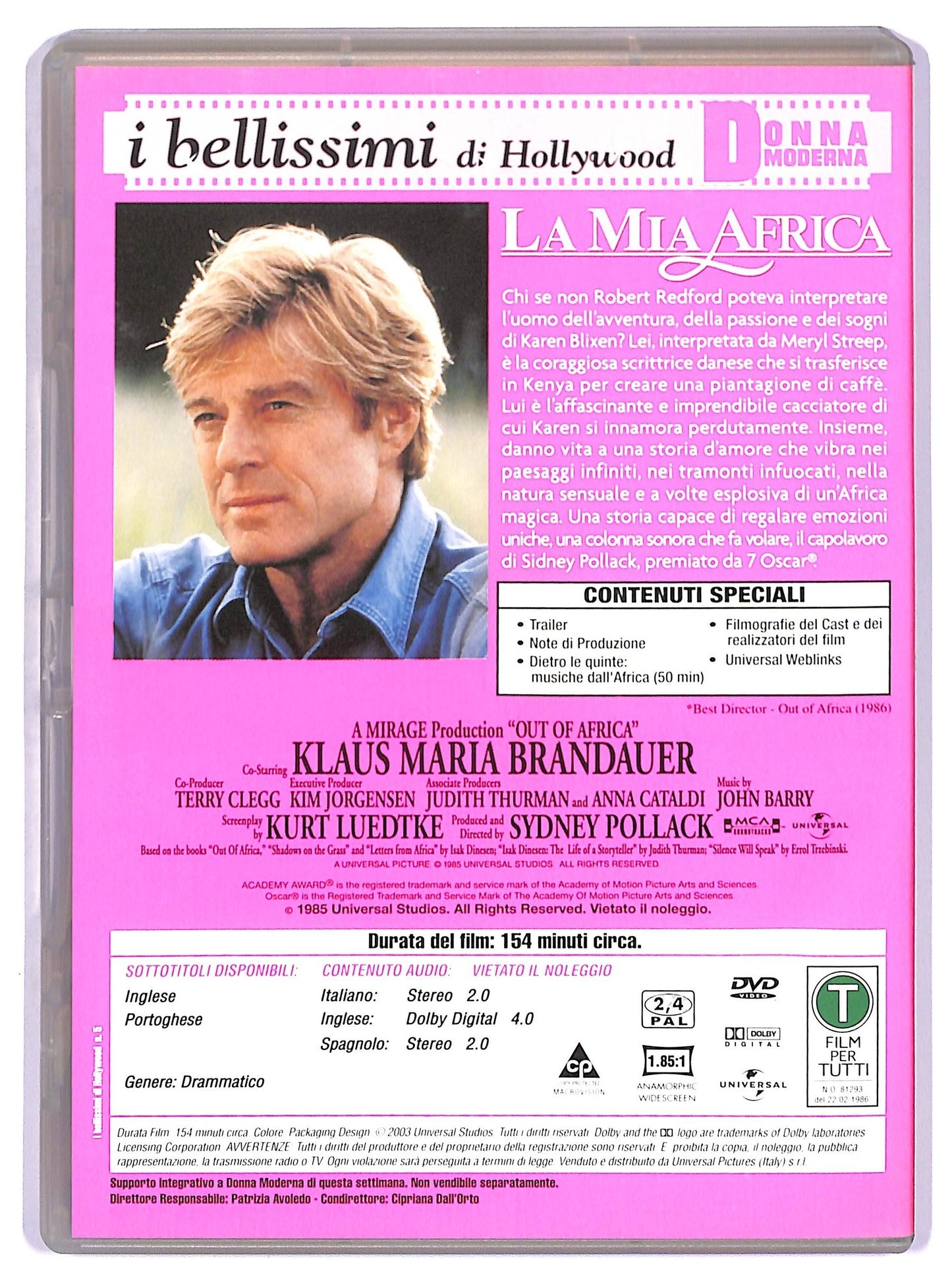 EBOND La Mia Africa DVD  Editoriale D776917