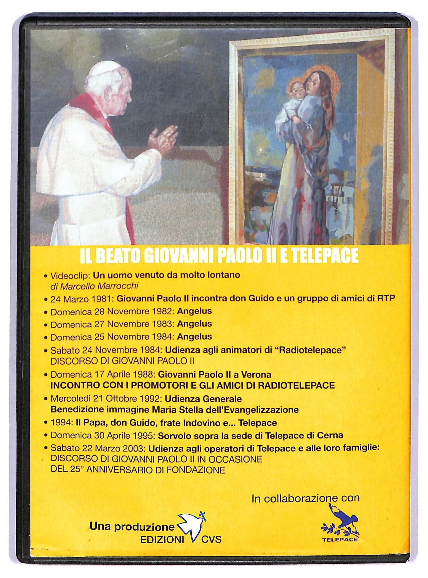 EBOND IL Beato Giovanni Paolo II e Telepace EDITORIALE DVD D776957