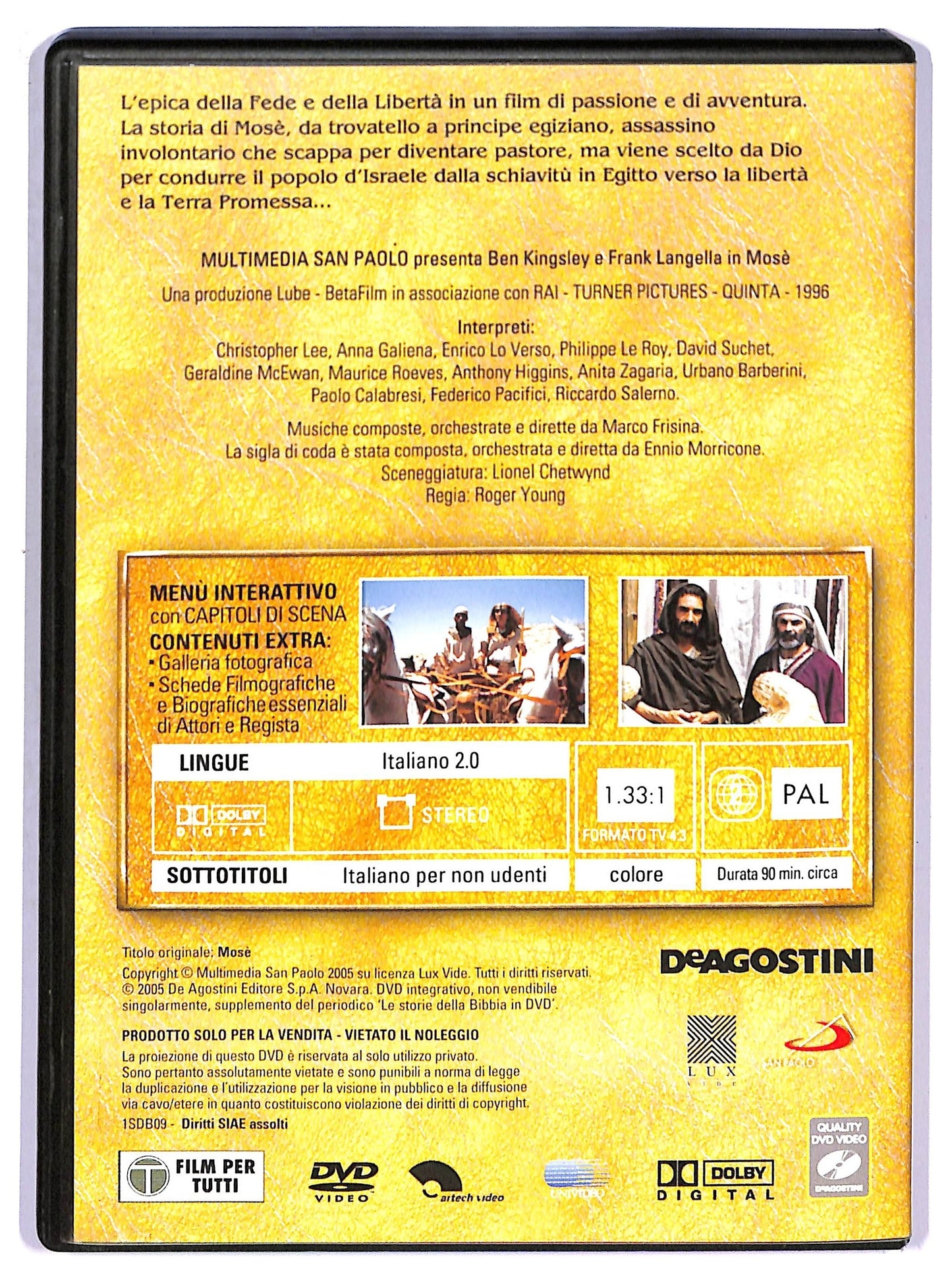EBOND mose - seconda parte -  EDITORIALE  DVD D776959