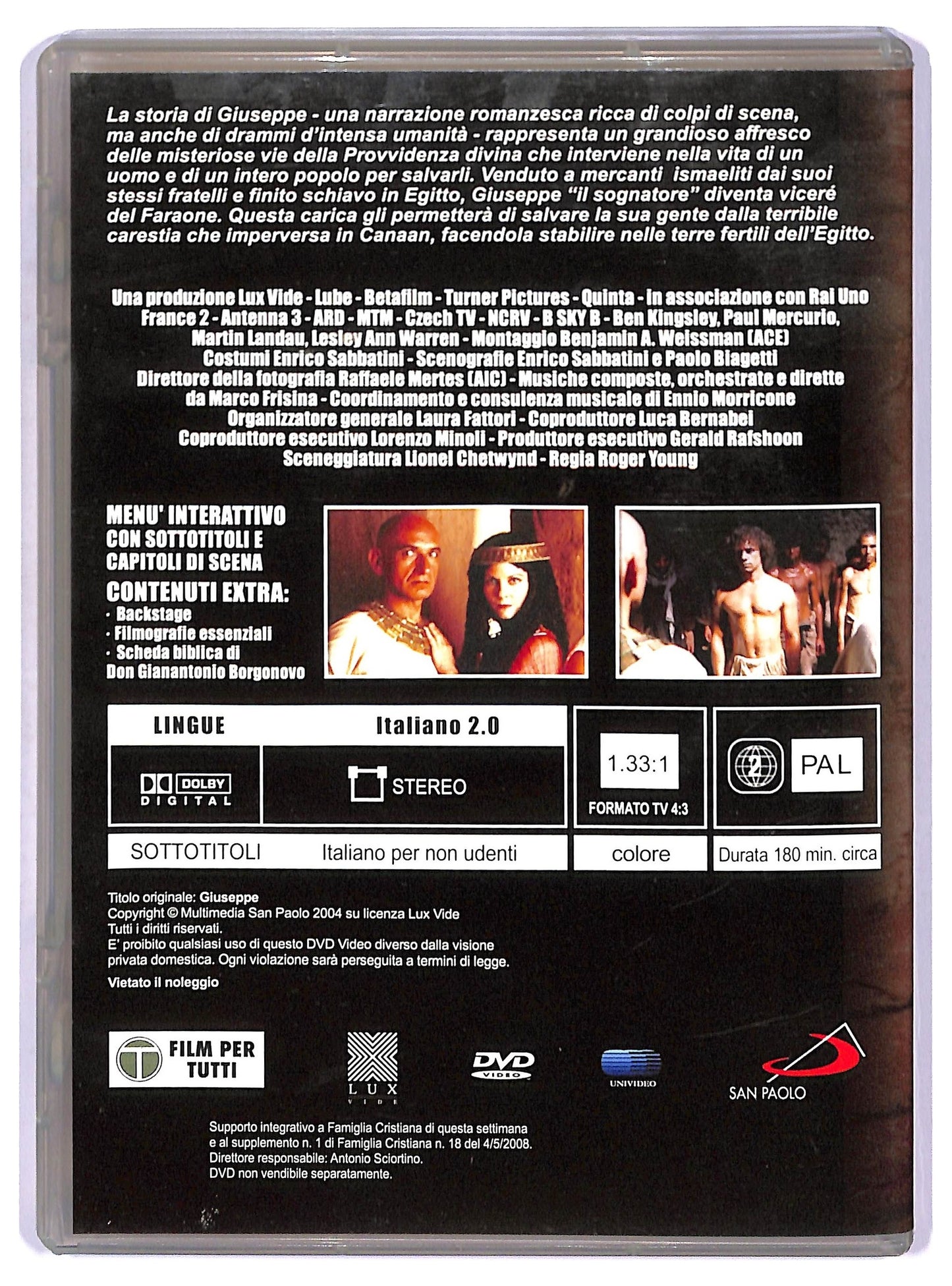 EBOND Giuseppe  DVD  Editoriale D777017