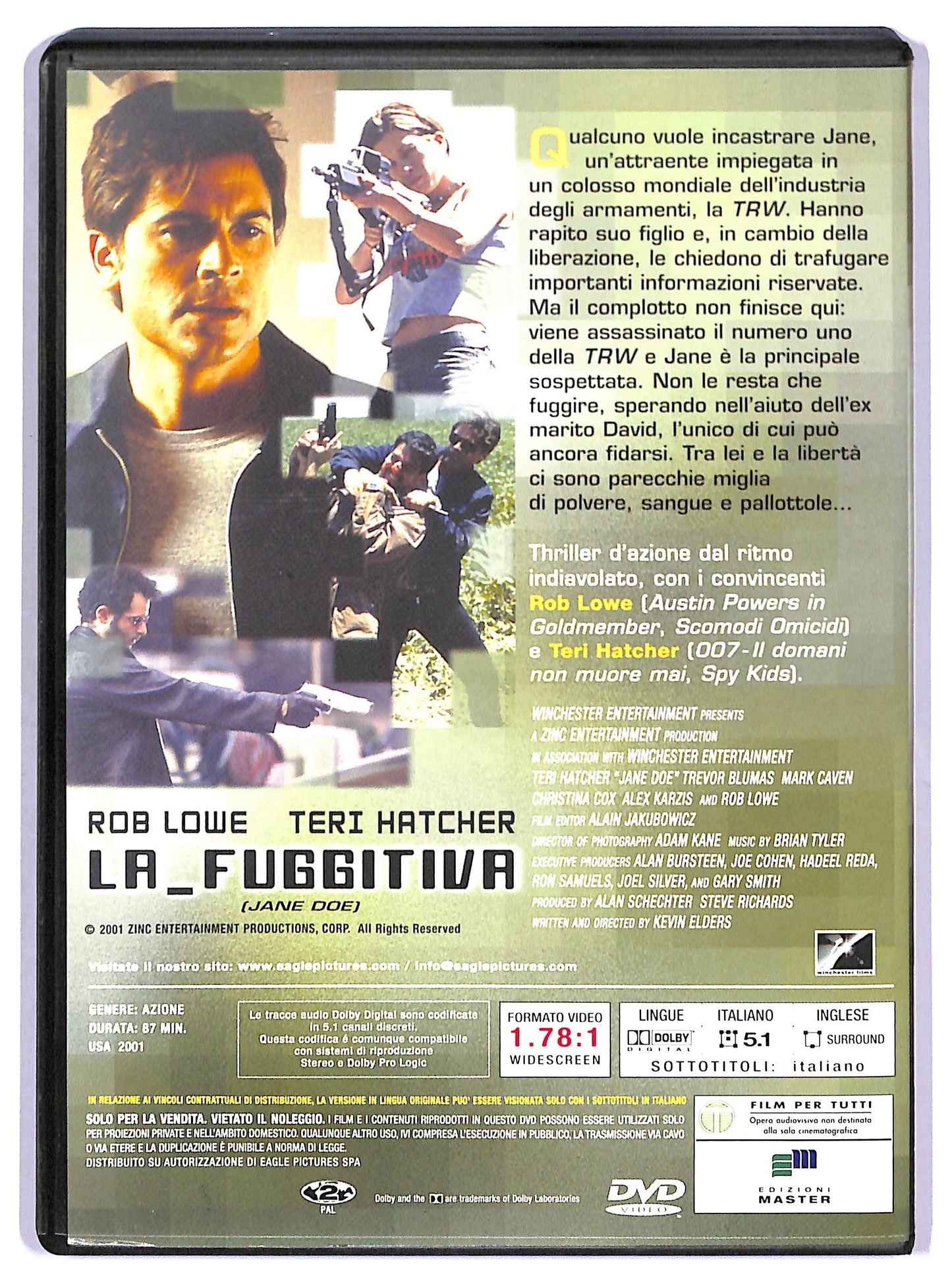EBOND La fuggitiva  EDITORIALE DVD D777126
