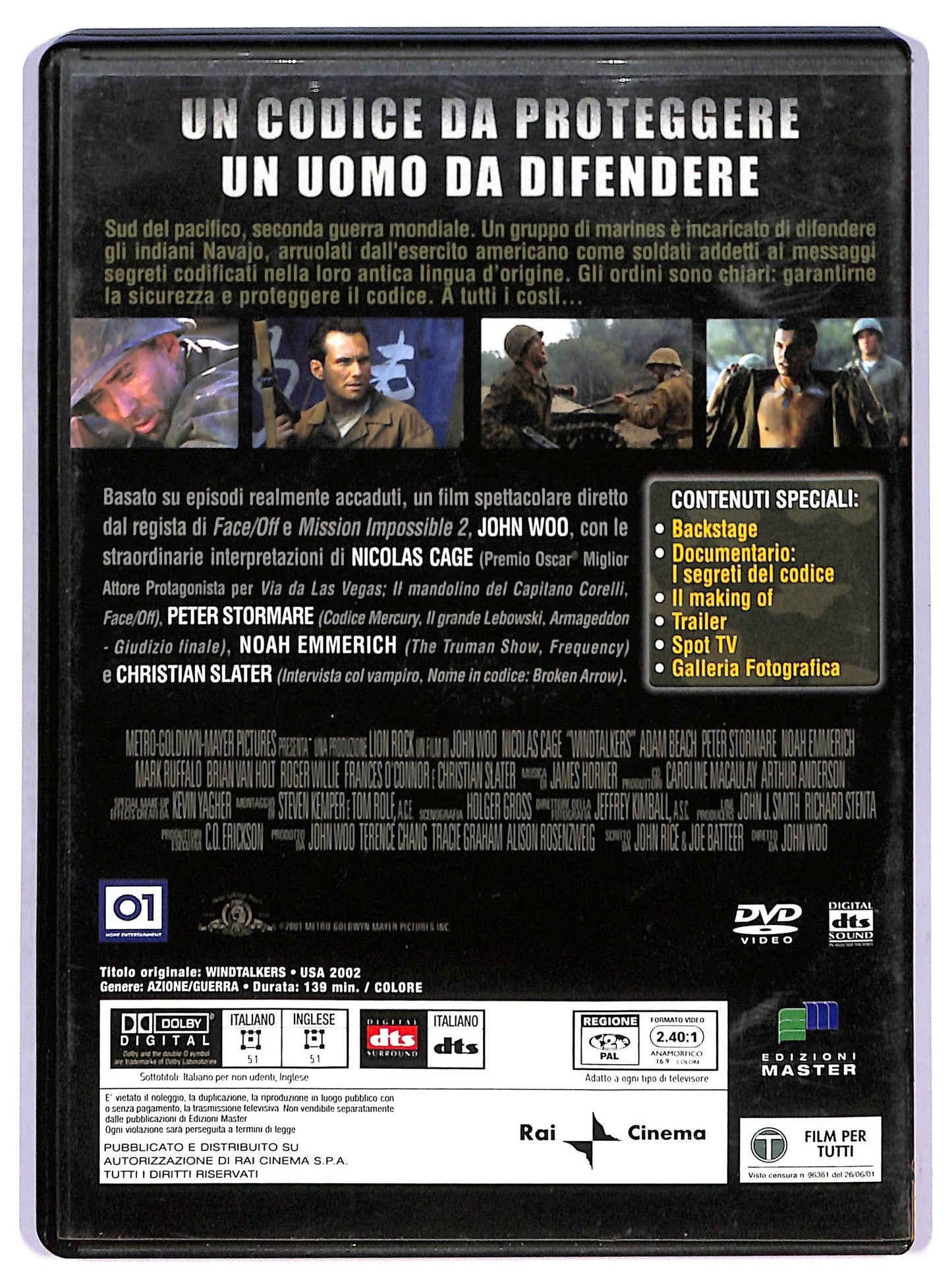EBOND Windtalkers  EDITORIALE DVD D777131