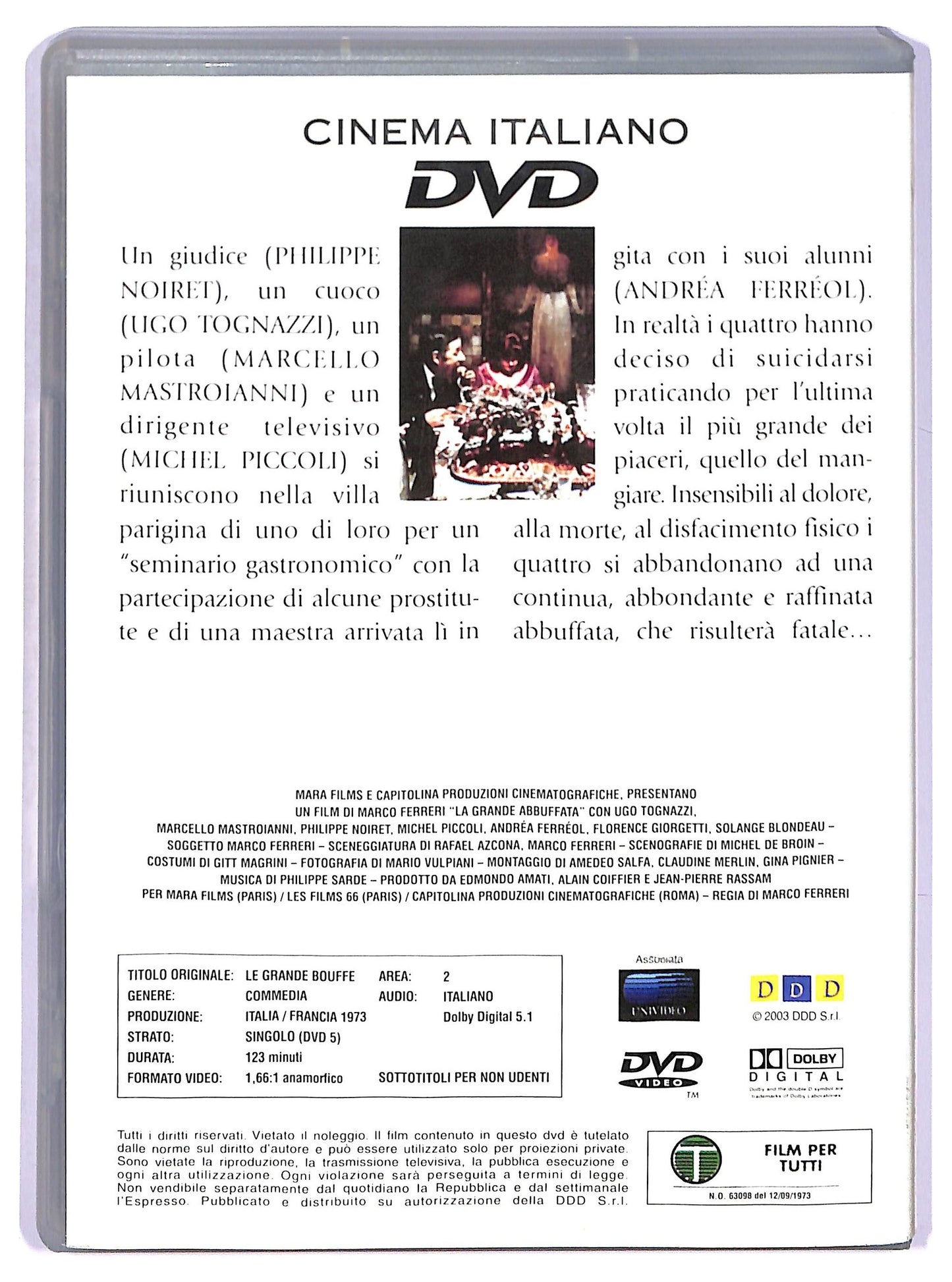 EBOND La Grande Abbuffata EDITORIALE DVD D777135