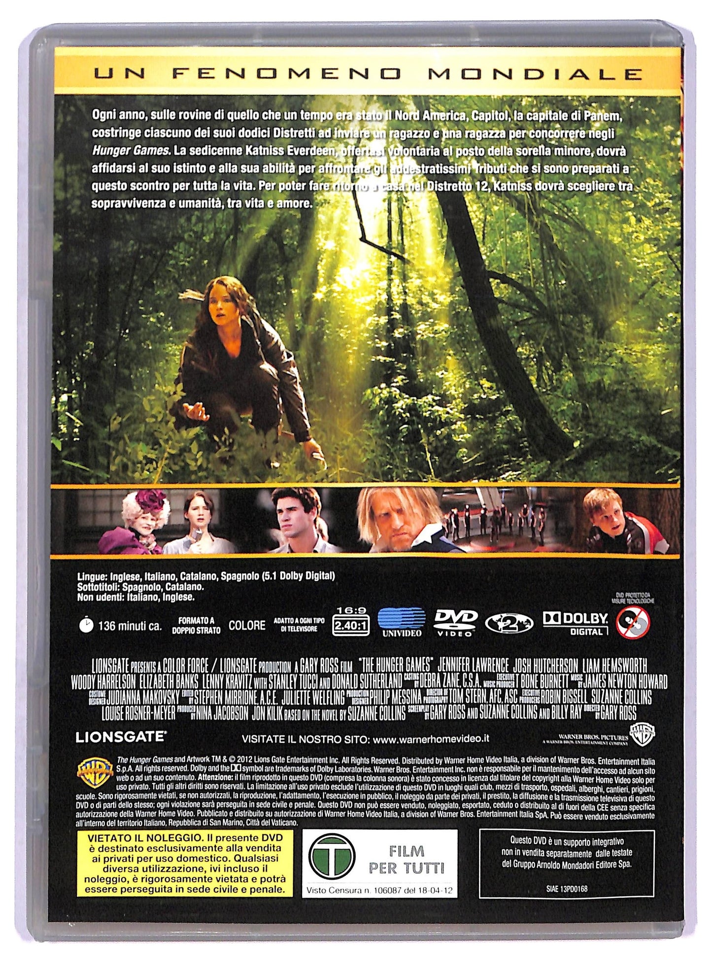 EBOND Hunger Games EDITORIALE DVD D777138