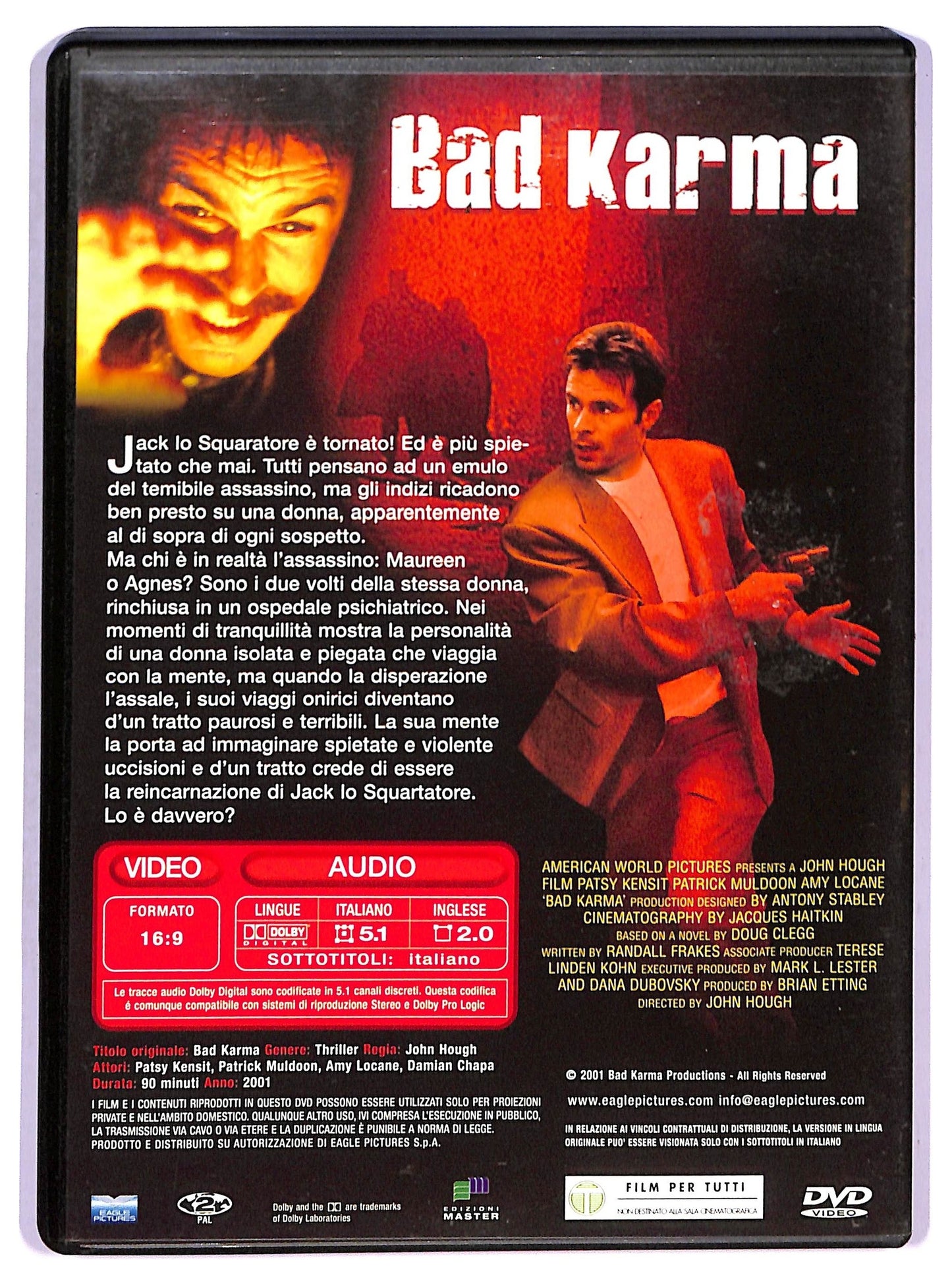 EBOND Bad Karma EDITORIALE DVD D777142