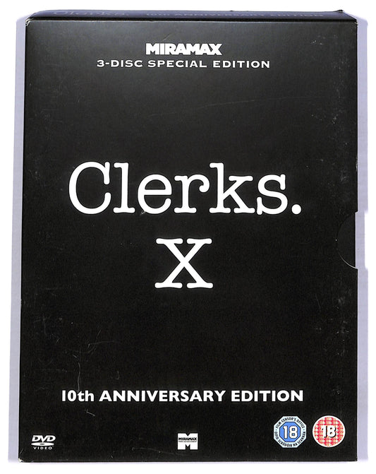 EBOND Clerks. X 10th Anniversary 3 Disc Special Edition  (UK Version) DVD D777209