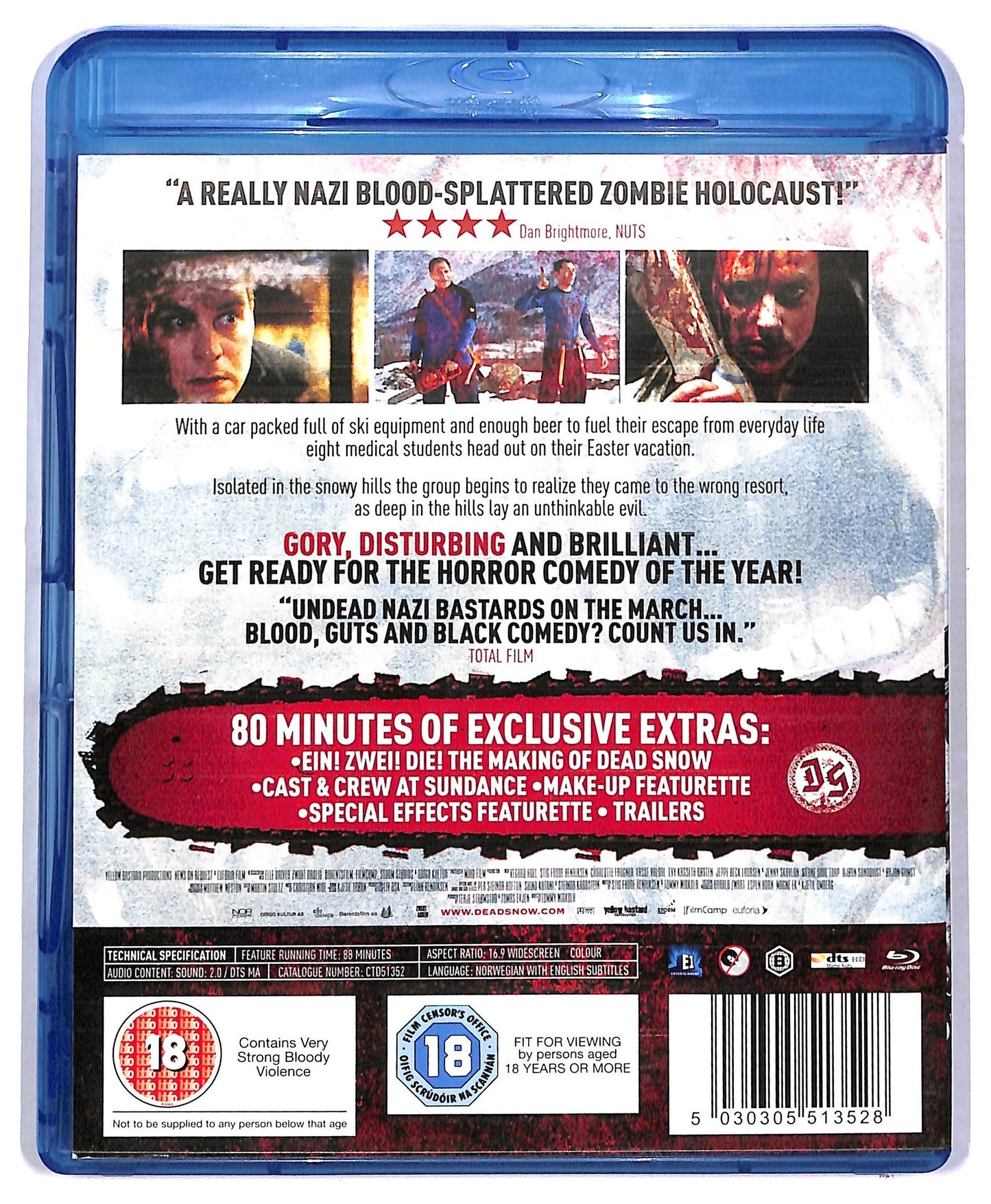 EBOND Dead Snow ( UK Version ) BLURAY  BLURAY D777247