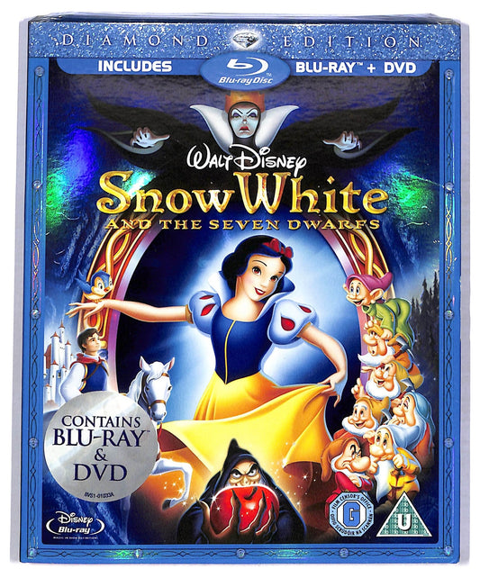 EBOND Snow White and The Seven Dwarfs  ( UK Version ) BLURAY + DVD  BLURAY BLURAY D777252