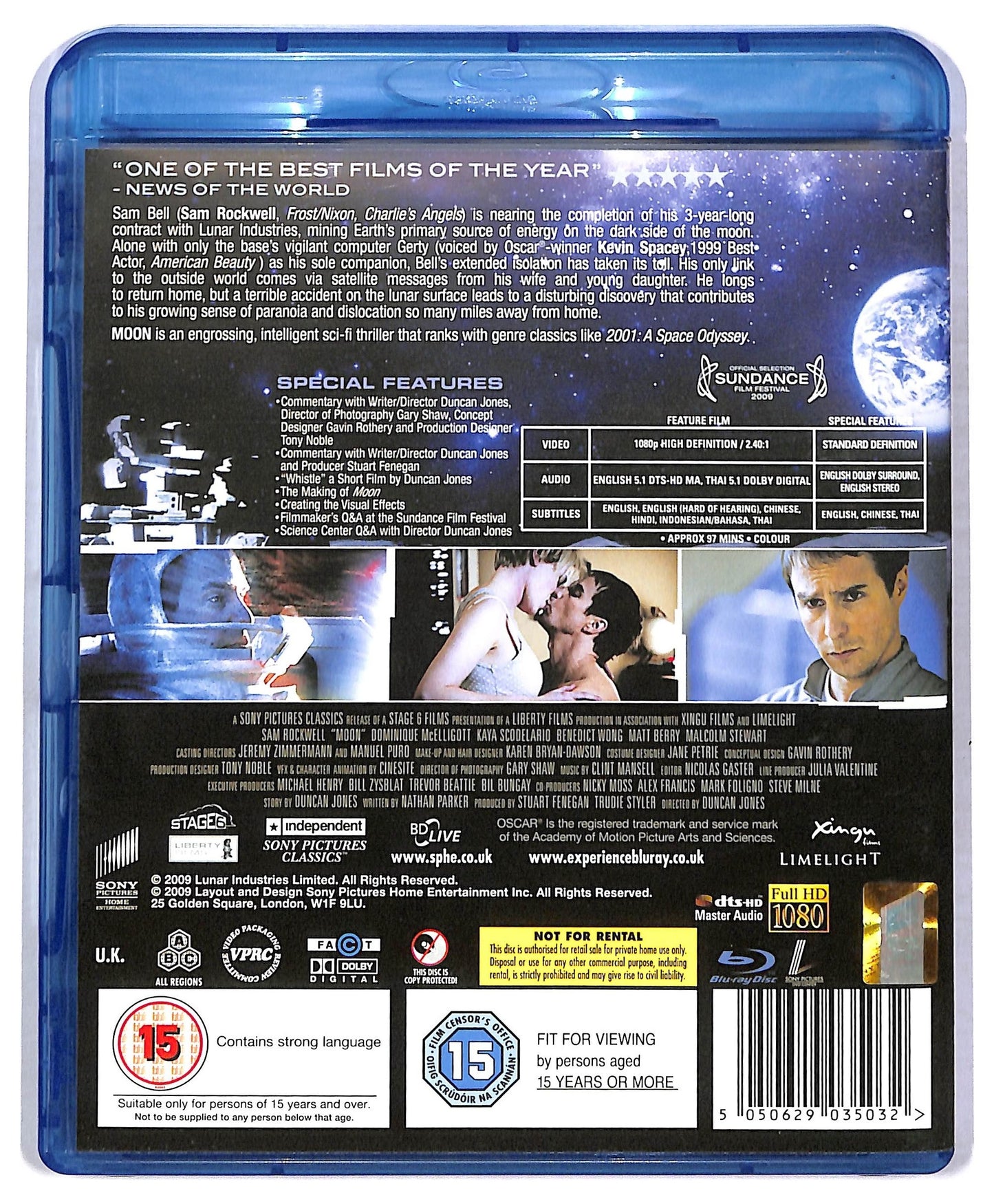 EBOND Moon ( UK Version ) BLURAY  BLURAY D777301