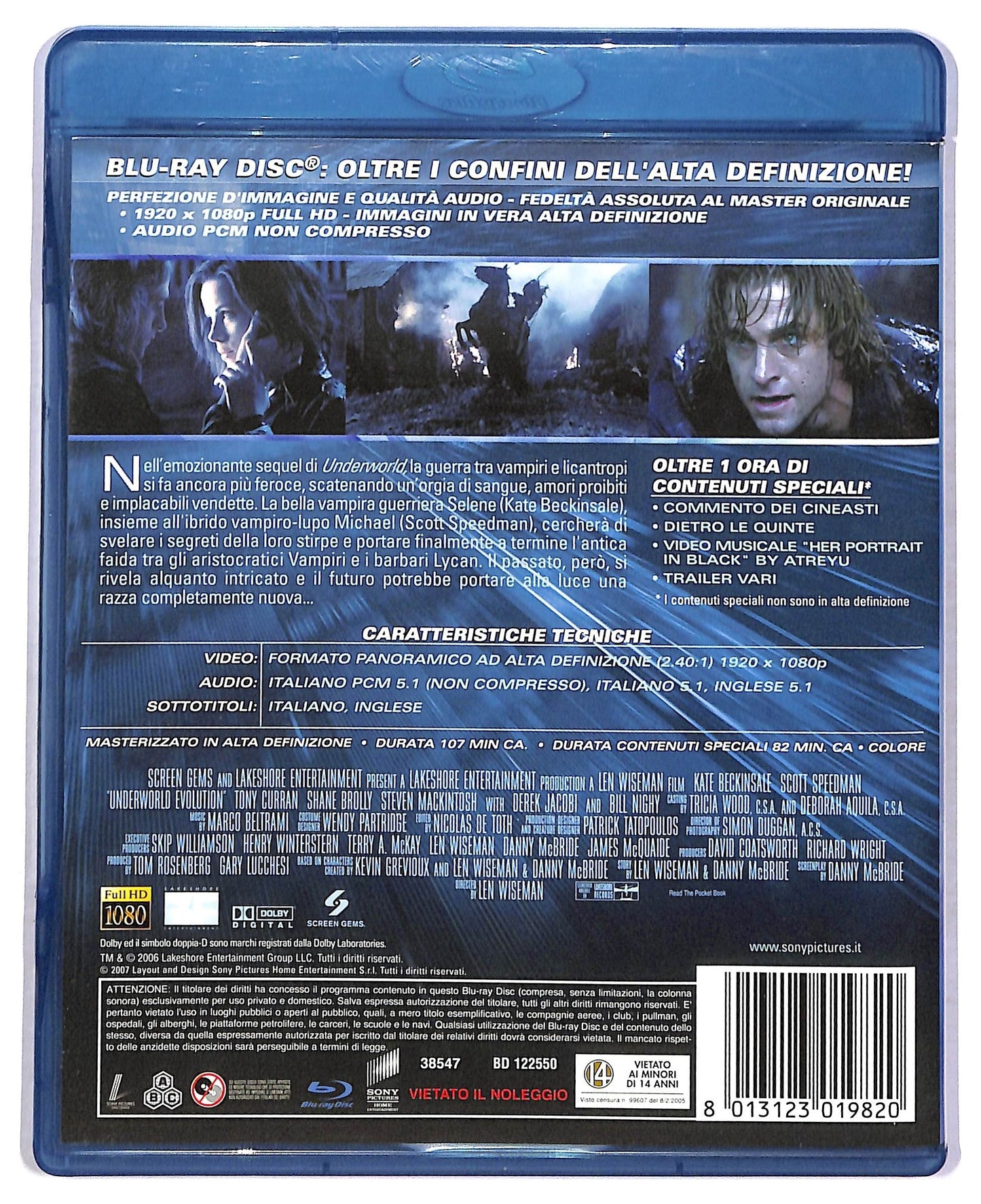 EBOND underworld evolution BLURAY D777310