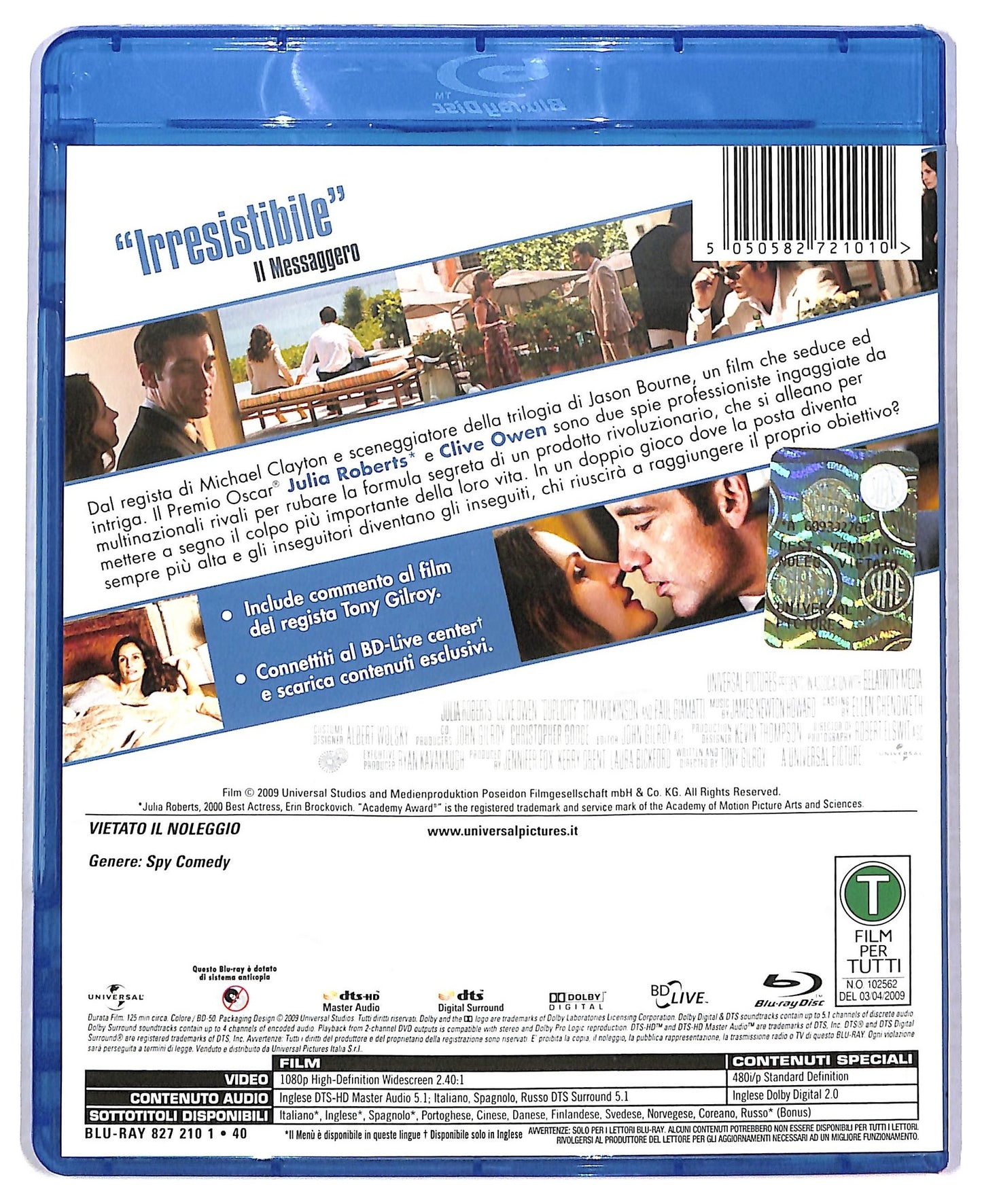 EBOND Duplicity  BLURAY D777344