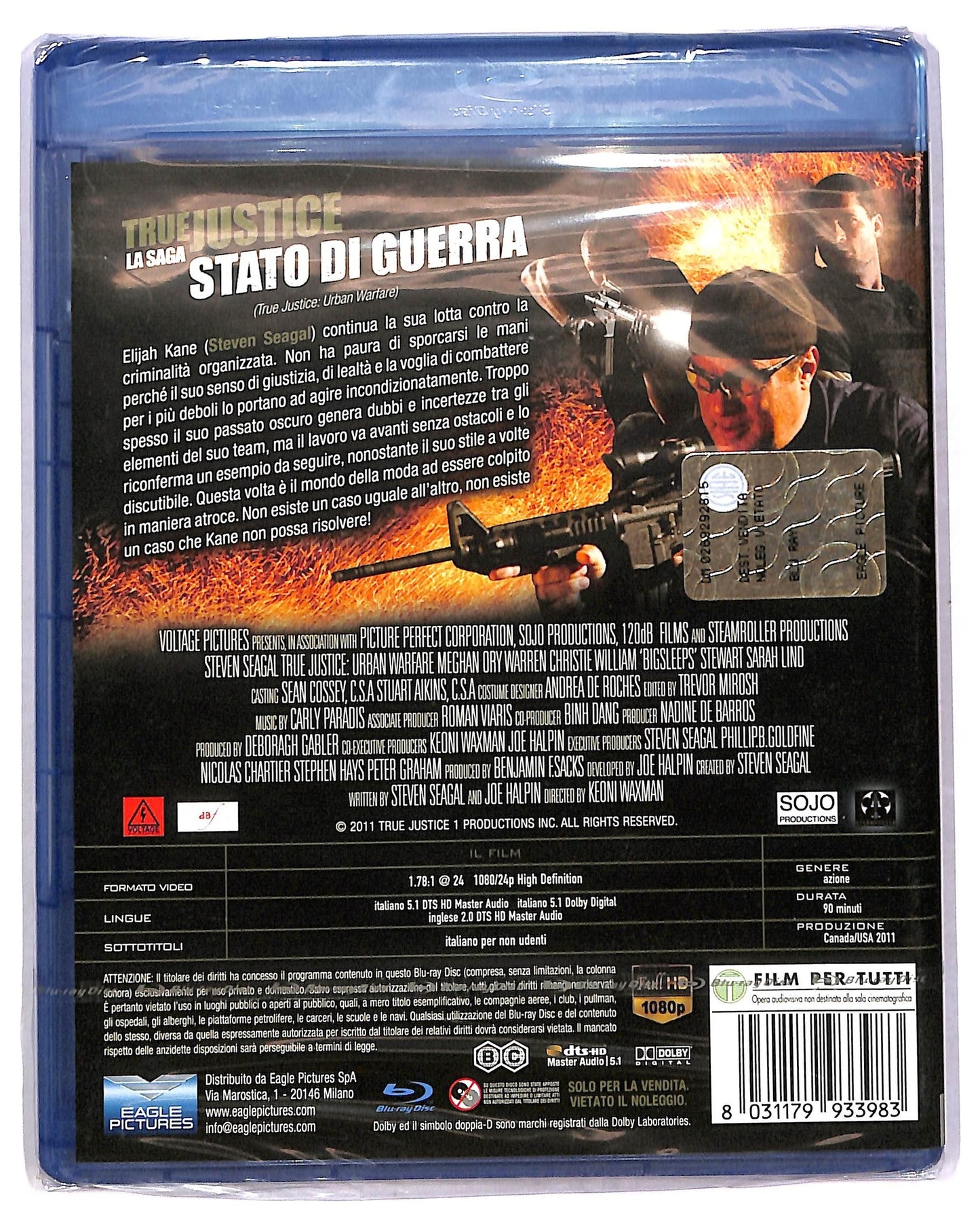EBOND True justice - stato di guerra BLURAY D777421