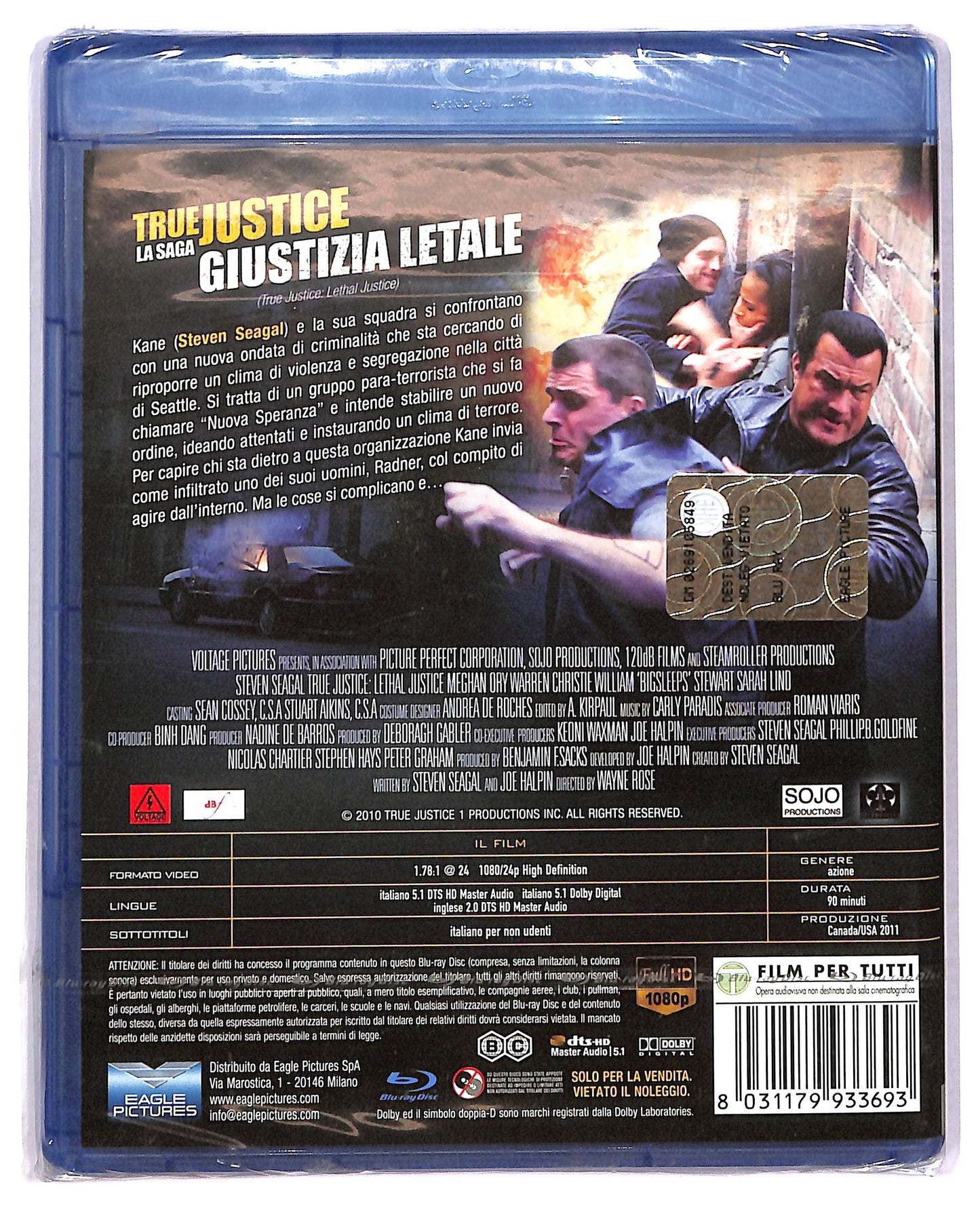 EBOND True Justice. Giustizia letale BLURAY BLURAY BLURAY D777422