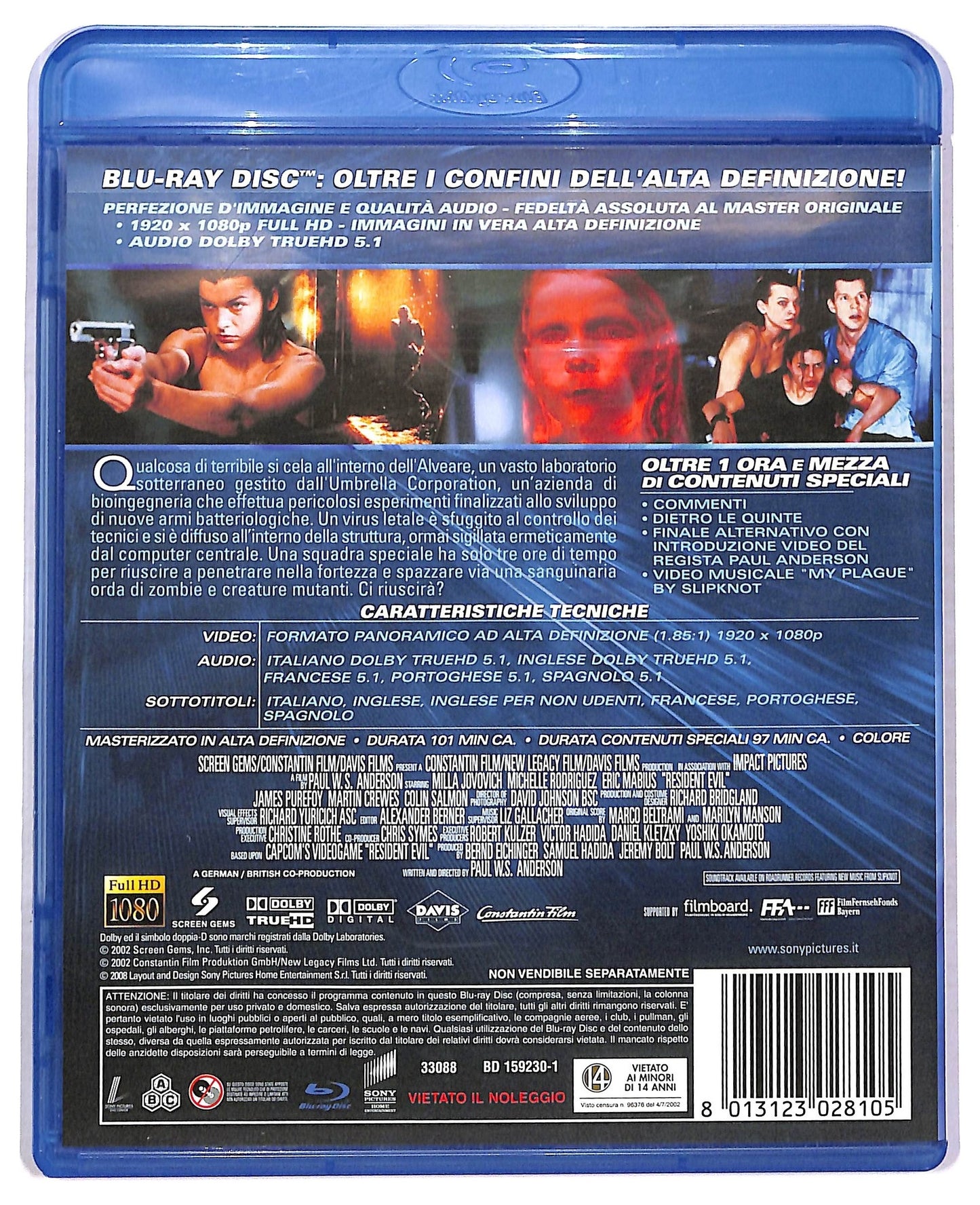 EBOND Resident Evil - Armati Per Sopravvivere BLURAY D777423