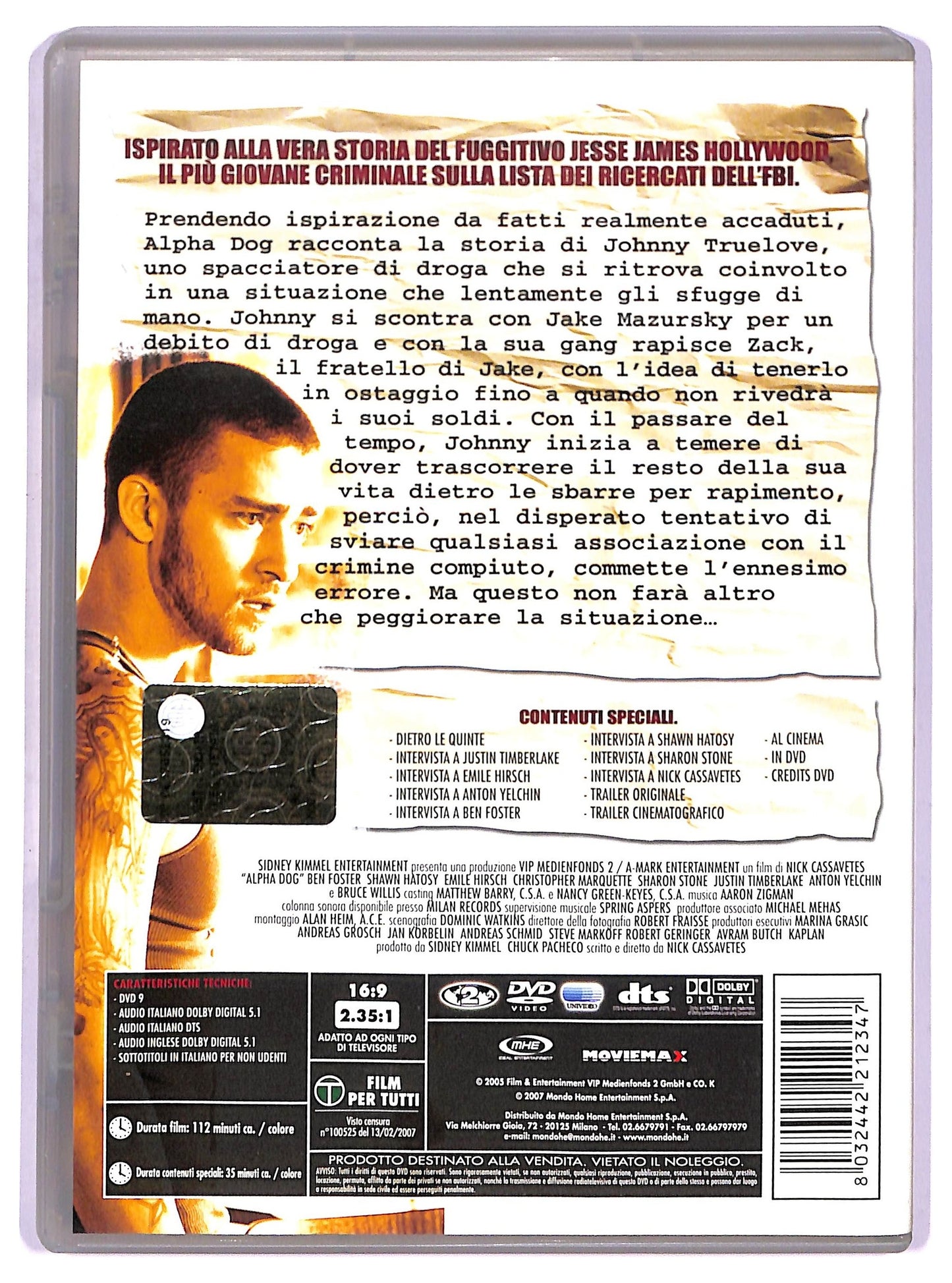 EBOND Alpha Dog DVD D777543