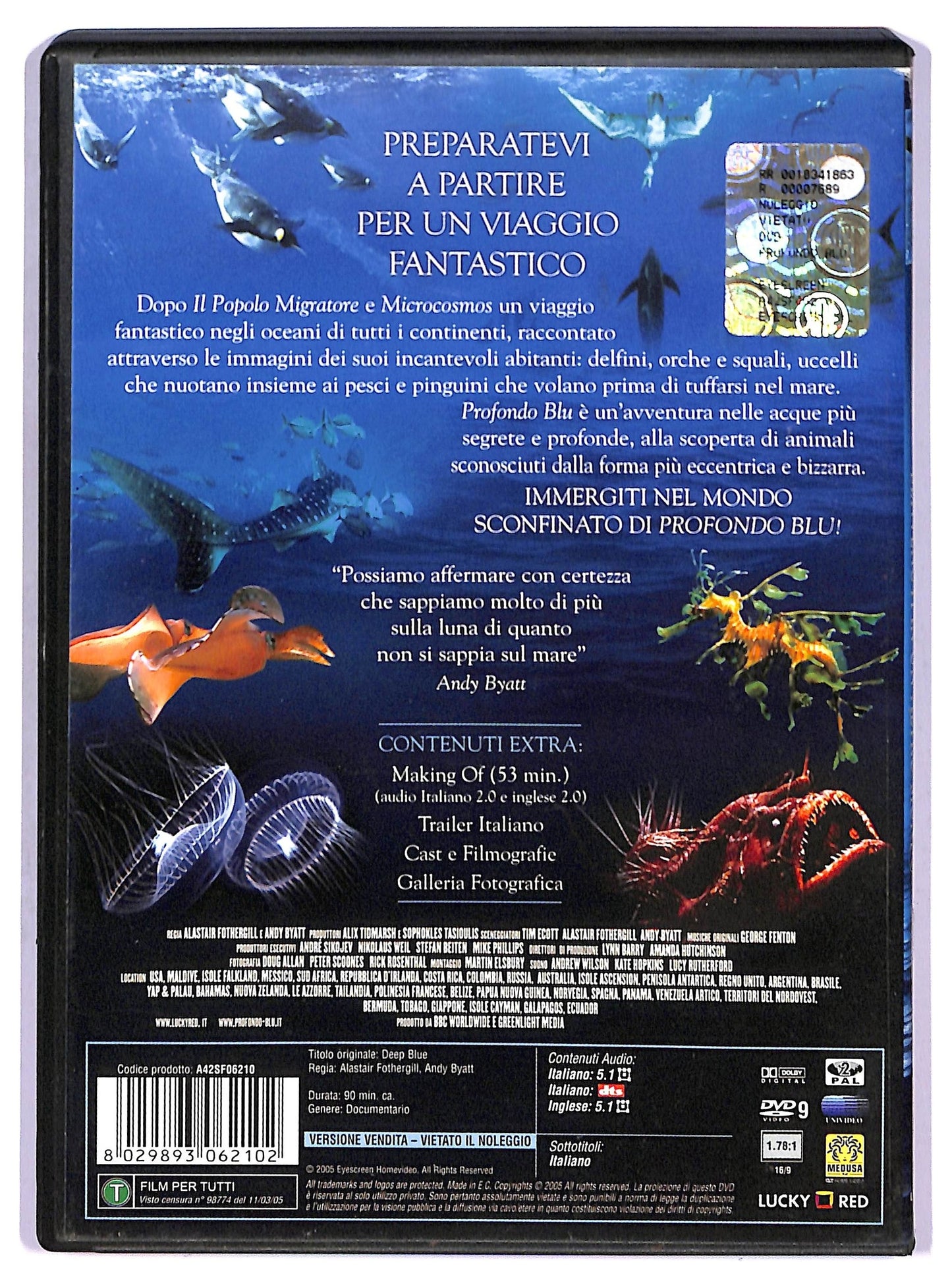 EBOND Profondo Blu DVD D777634