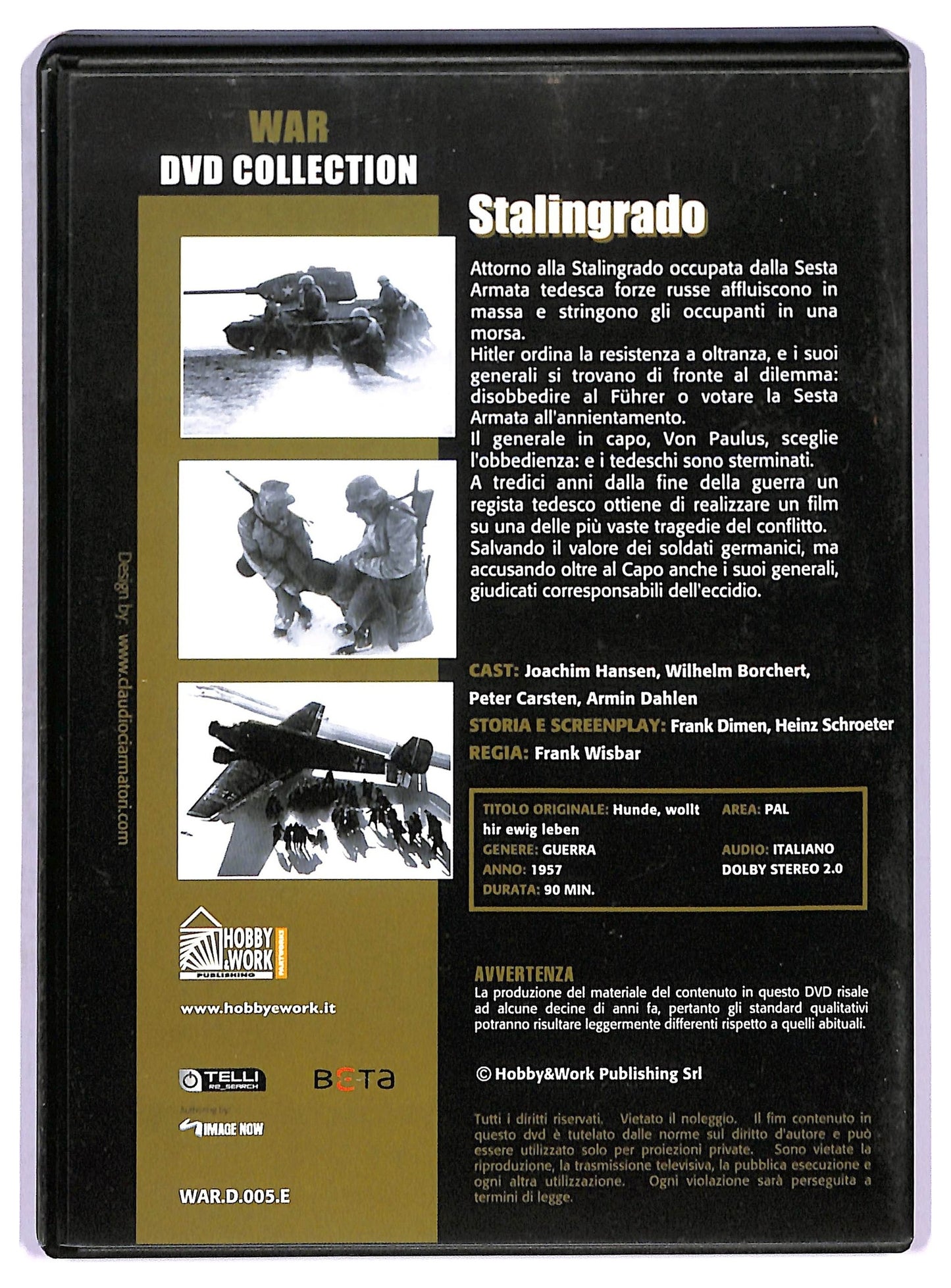 EBOND War DVD Collection - Stalingrado EDITORIALE  DVD D777753