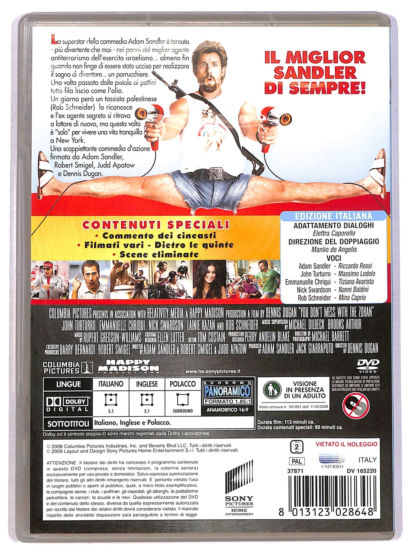 EBOND Zohan Tutte le donne vengono al pettine DVD D777857