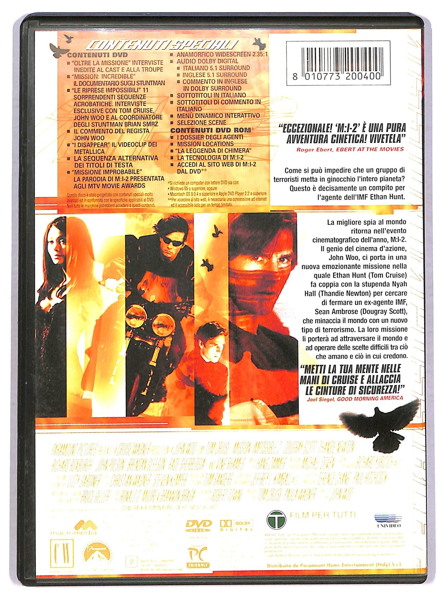 EBOND Mission Impossible 2 DVD D777908