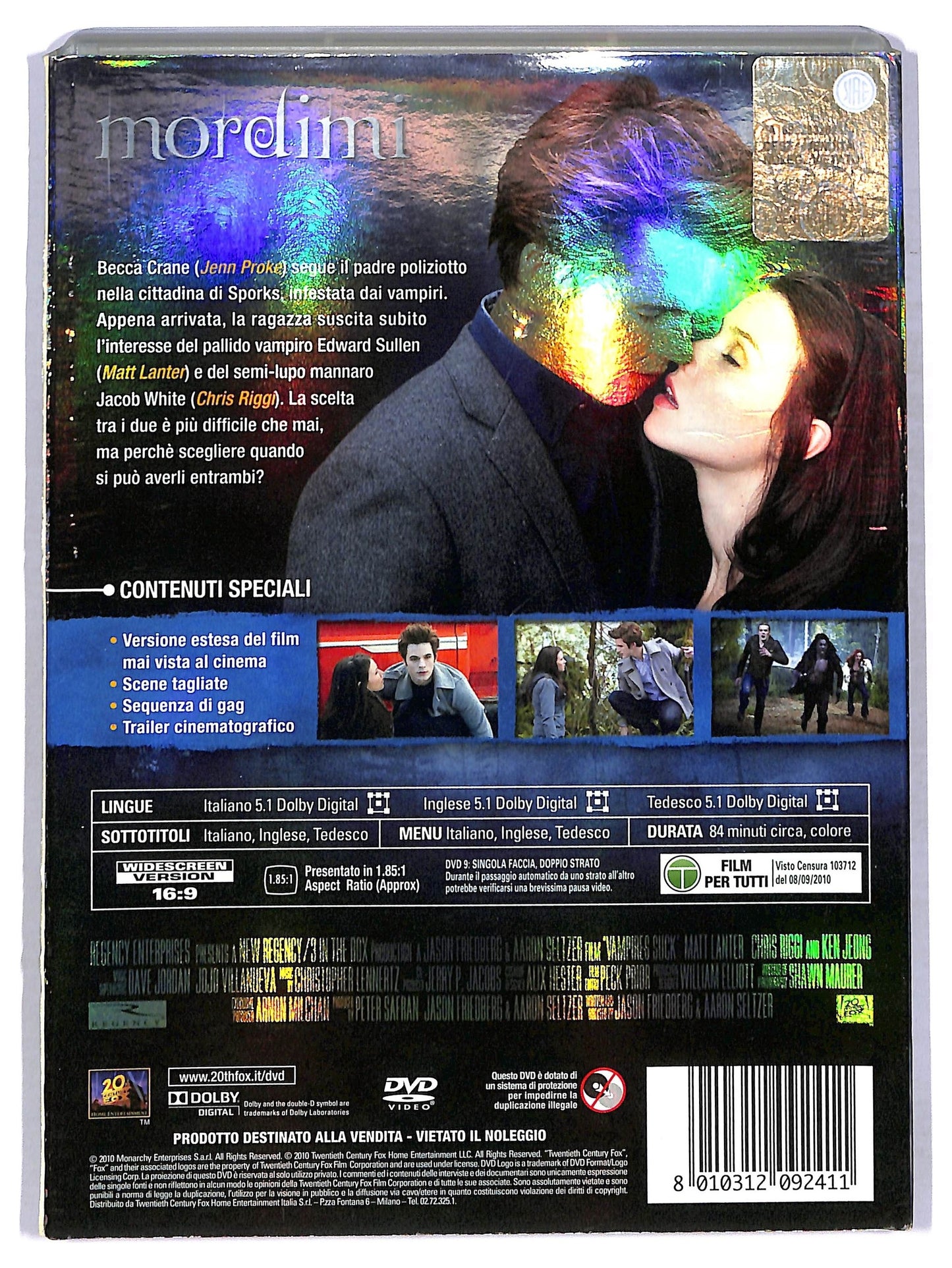 EBOND Mordimi (film) Versione Estesa DVD D778007