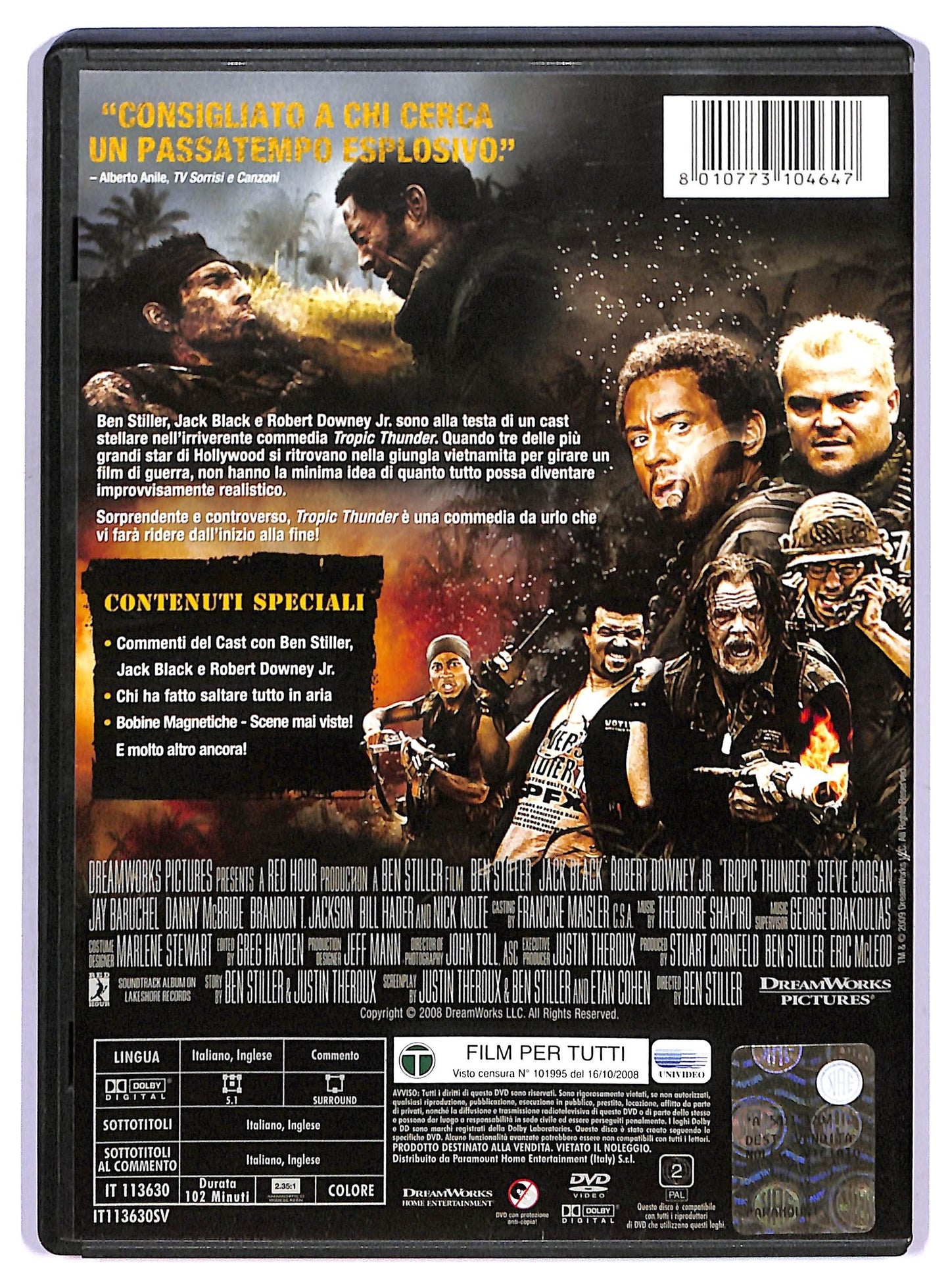 EBOND tropic thunder DVD D778209