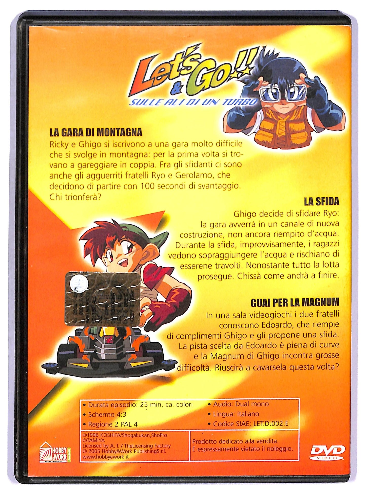 EBOND Let's & Go!! Sulle Ali Di Un Turbo Volume 2 EDITORIALE DVD D778215