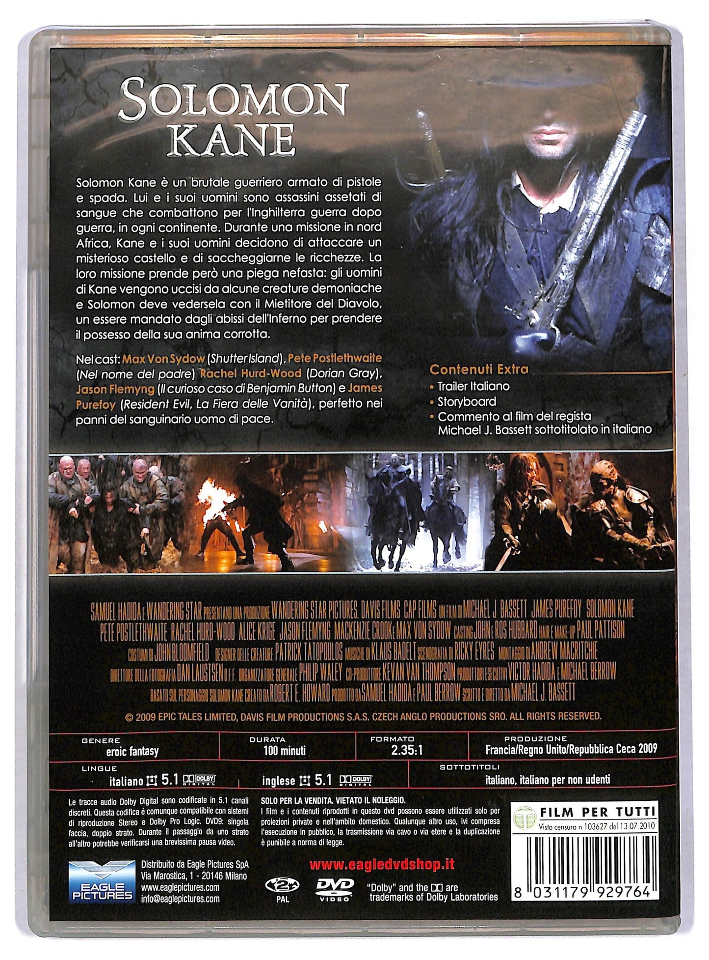 EBOND solomon kane DVD D778312