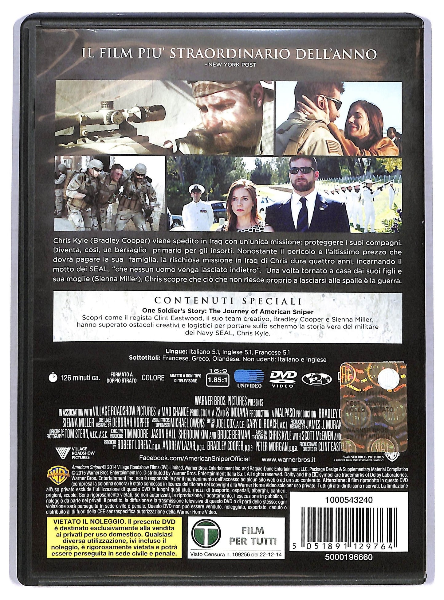 EBOND American Sniper DVD D778328