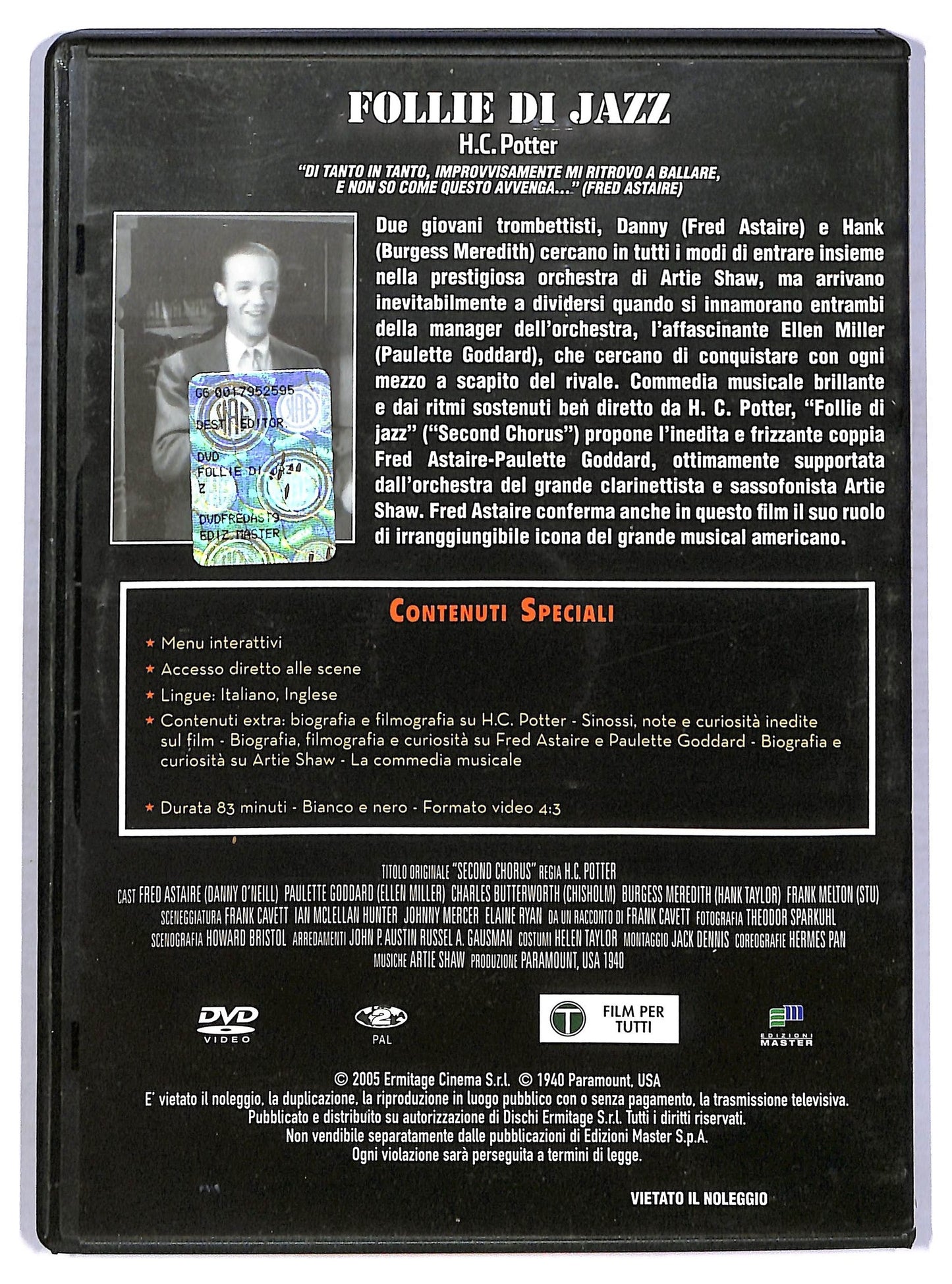 EBOND Follie di jazz  EDITORIALE DVD D778444