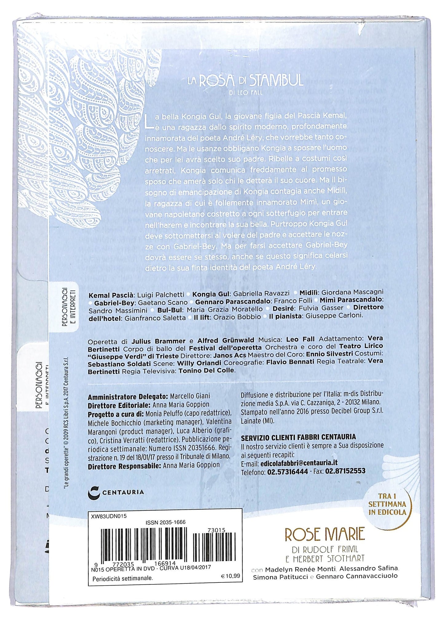 EBOND Le Grandi Operette La Rosa Di Instanbul Di Leo Fall EDITORIALE DVD D778452