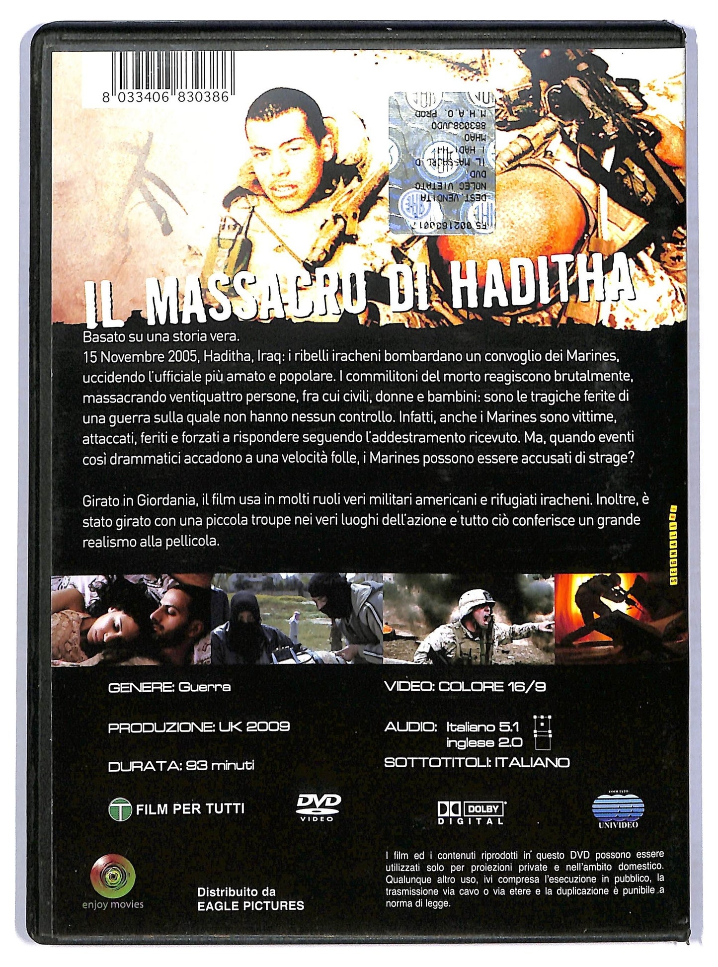 EBOND Il massacro di Haditha DVD D778512
