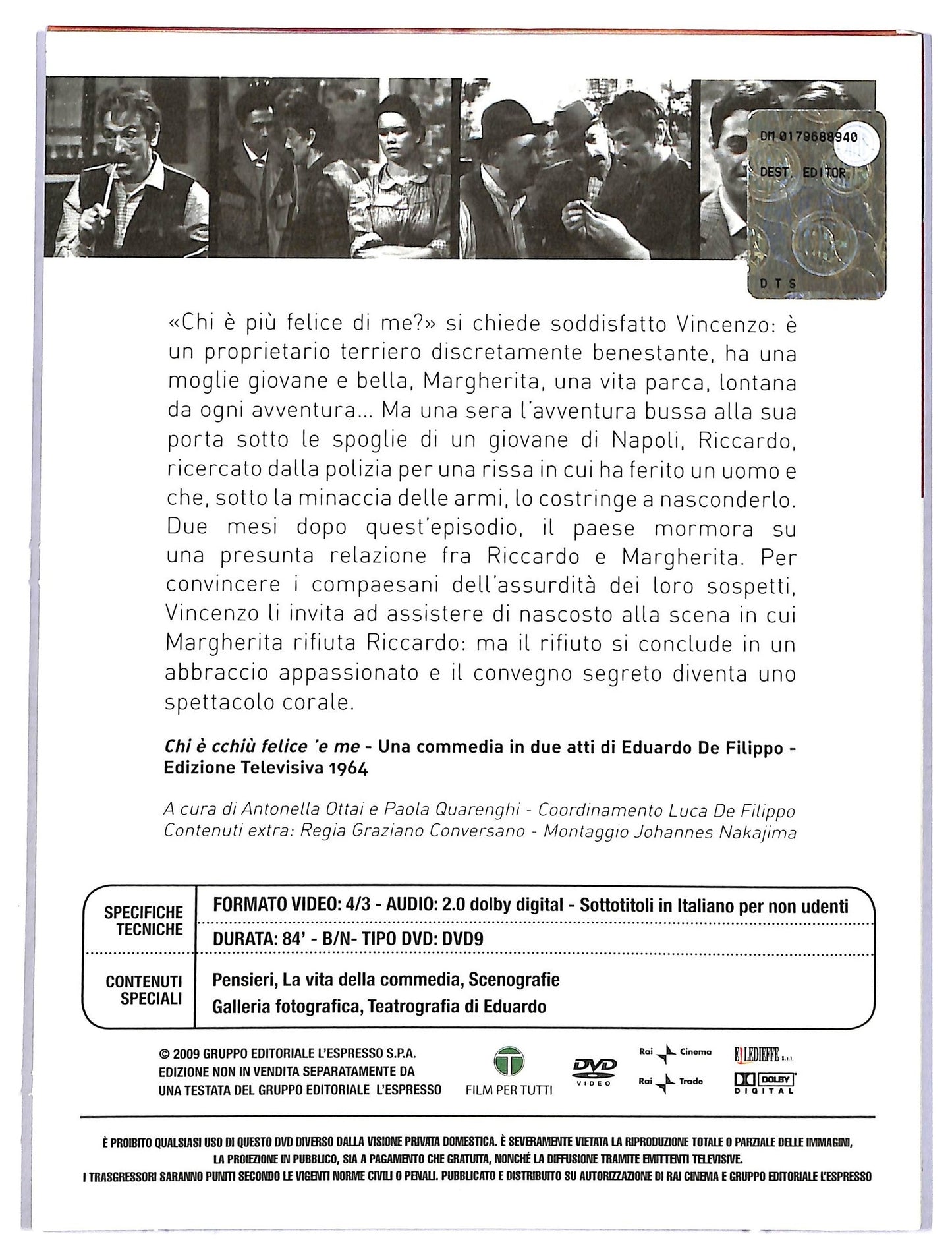 EBOND Chi E' Cchiu' Felice E Me DVD D778523