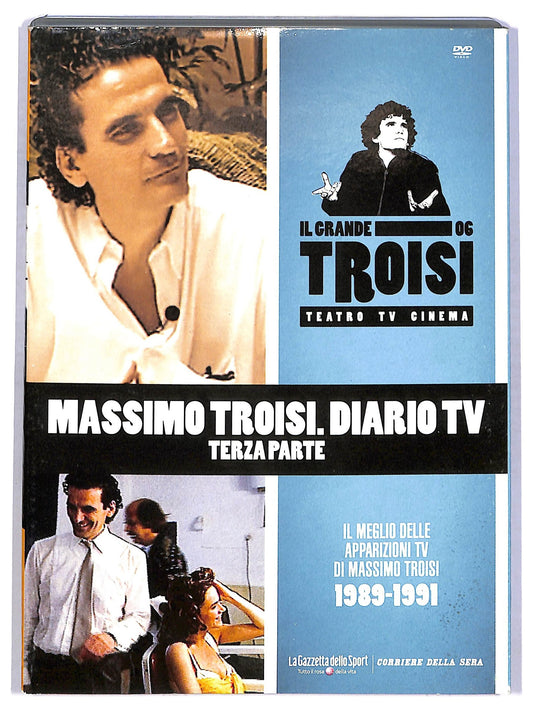 EBOND Massimo Troisi. Diario TV Terza Parte Slipcase EDITORIALE DVD D778547