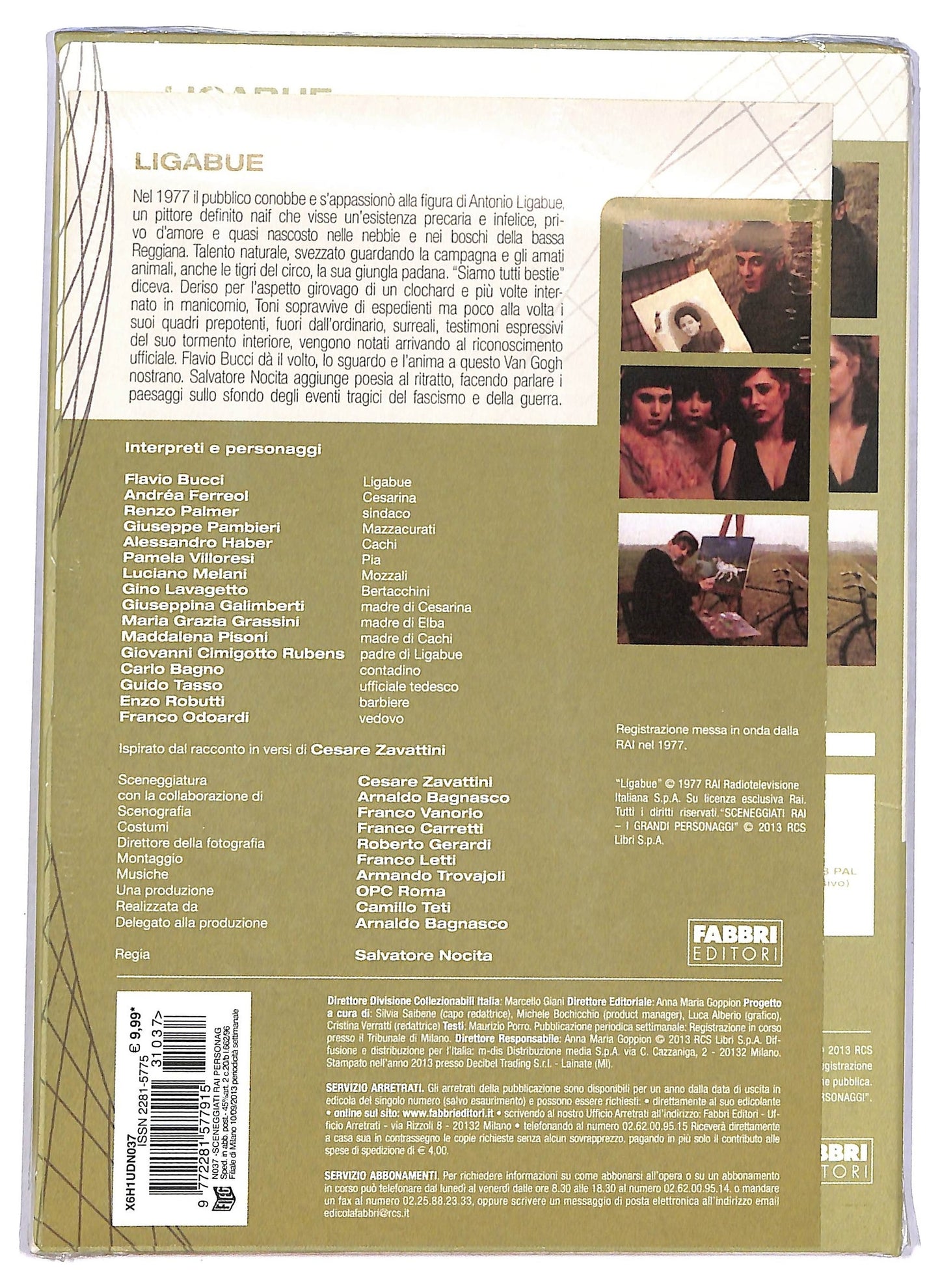 EBOND Sceneggiati Rai Ligabue Puntate 1 - 3 EDITORIALE DVD D778564