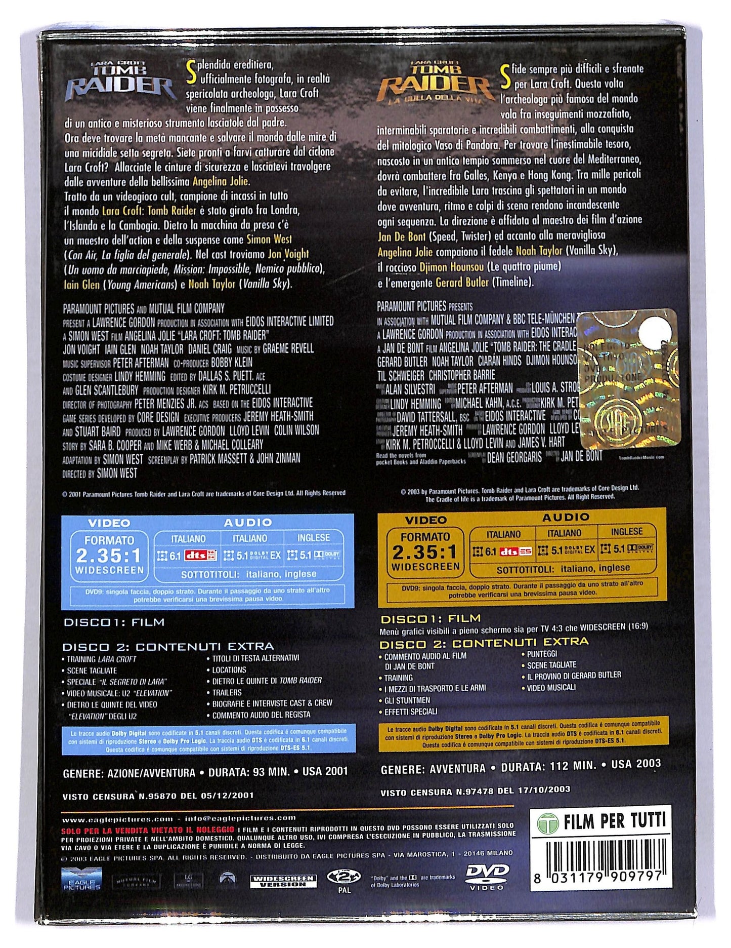 EBOND Tomb Raider - Collection DVD D778738