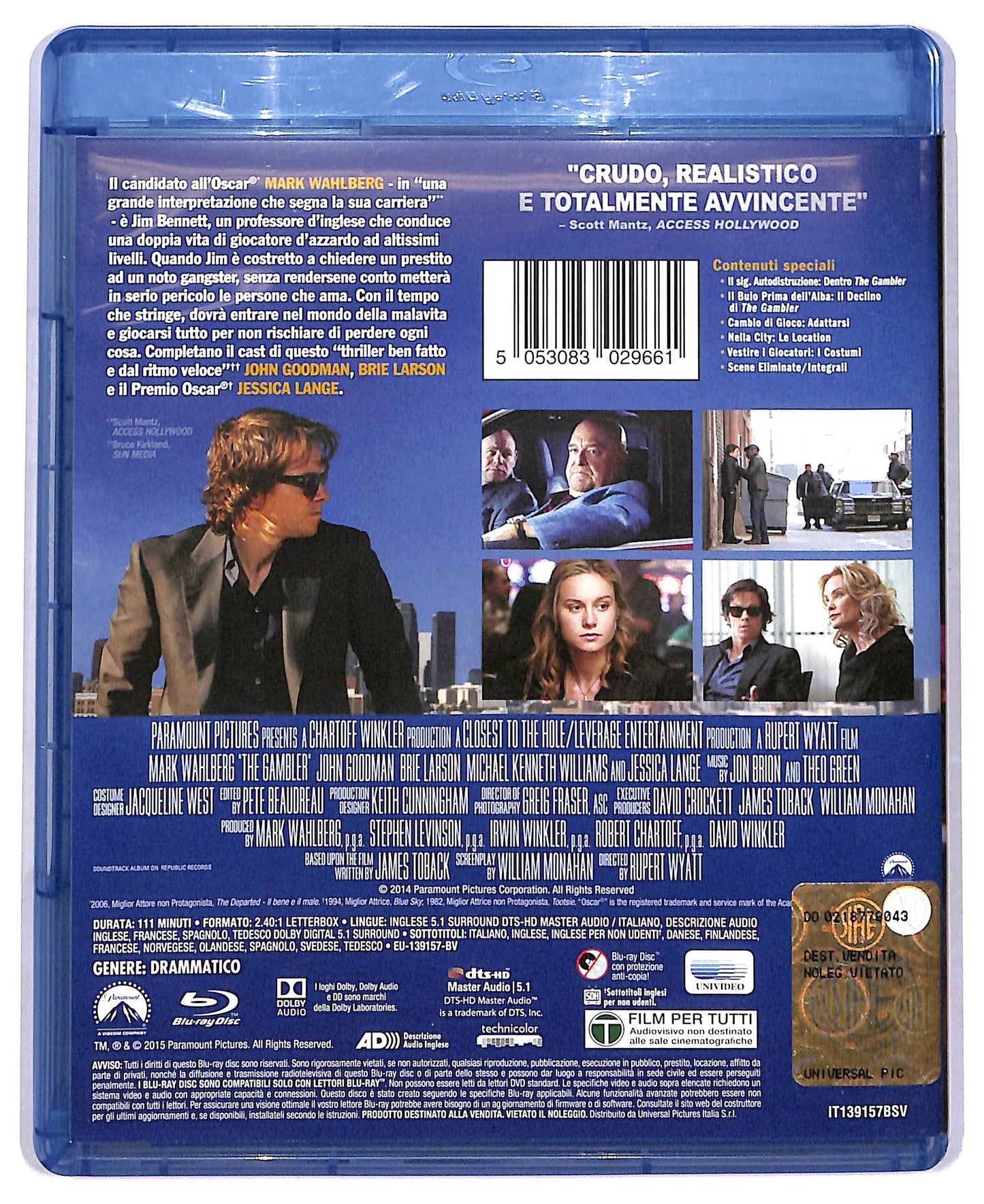 EBOND The Gambler BLURAY  BLURAY BLURAY D778905