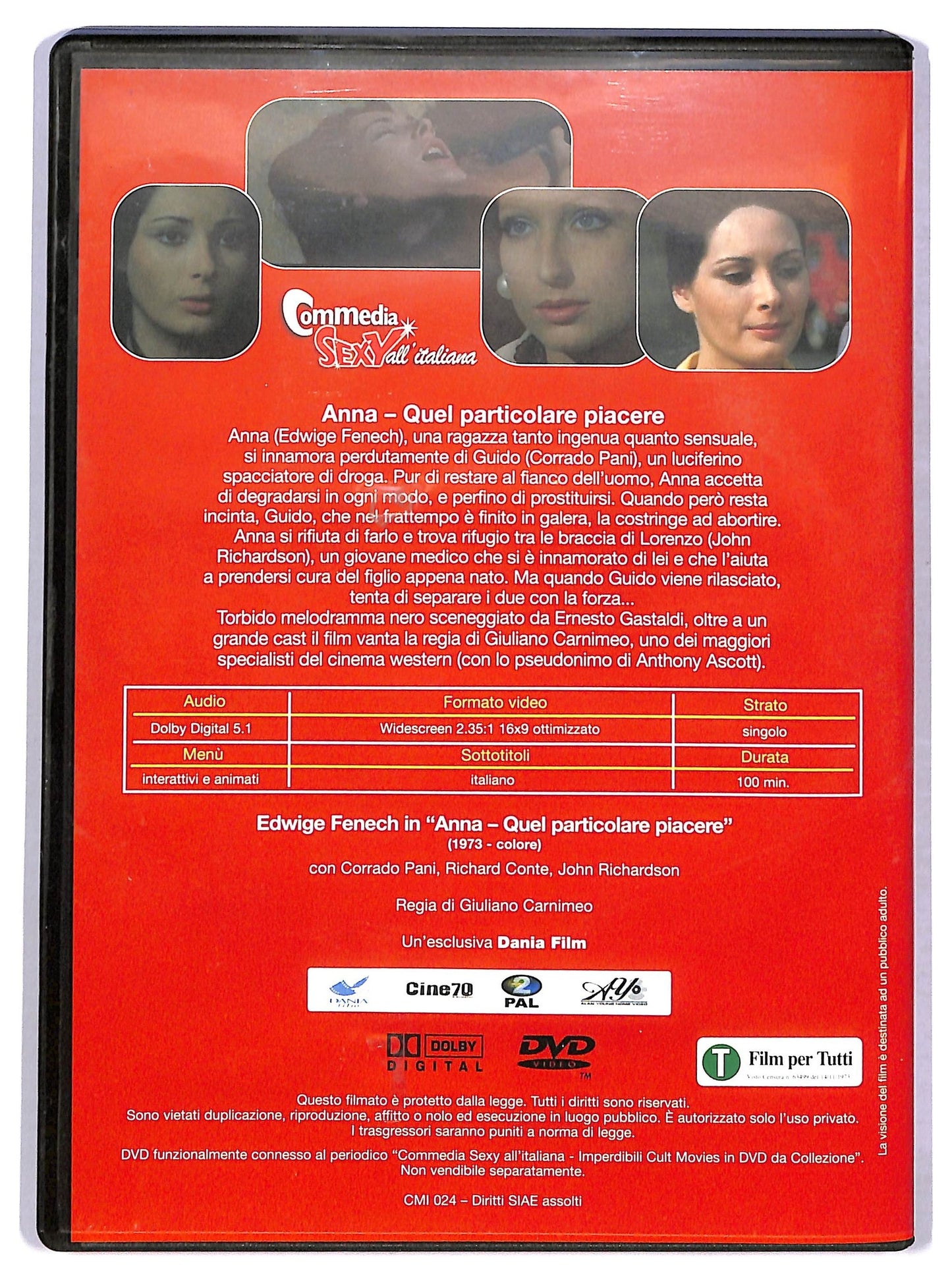 EBOND Anna, quel particolare piacere  EDITORIALE  DVD D779055