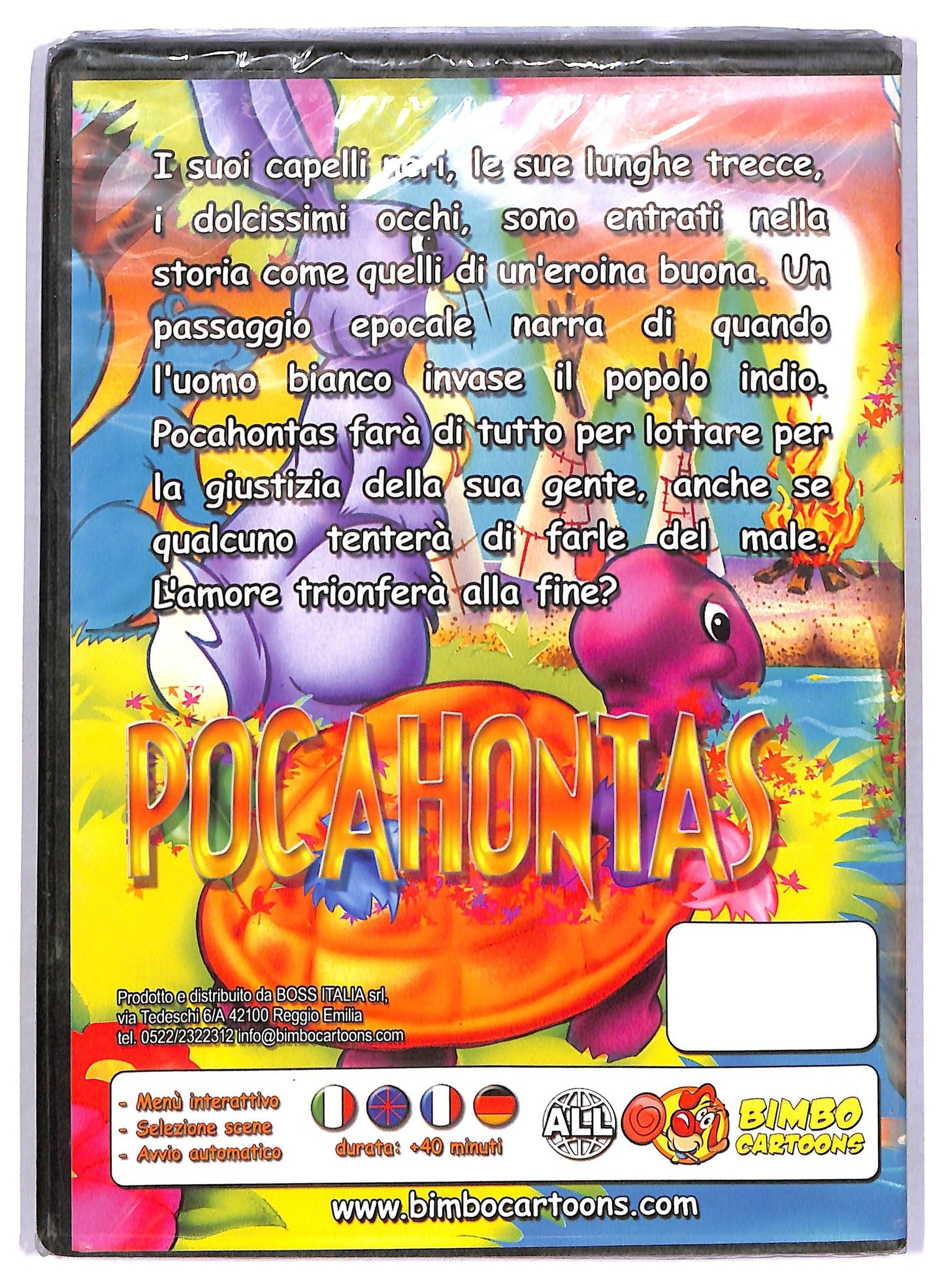 EBOND Bimbo cartoons - Pocahontas EDITORIALE DVD D779114