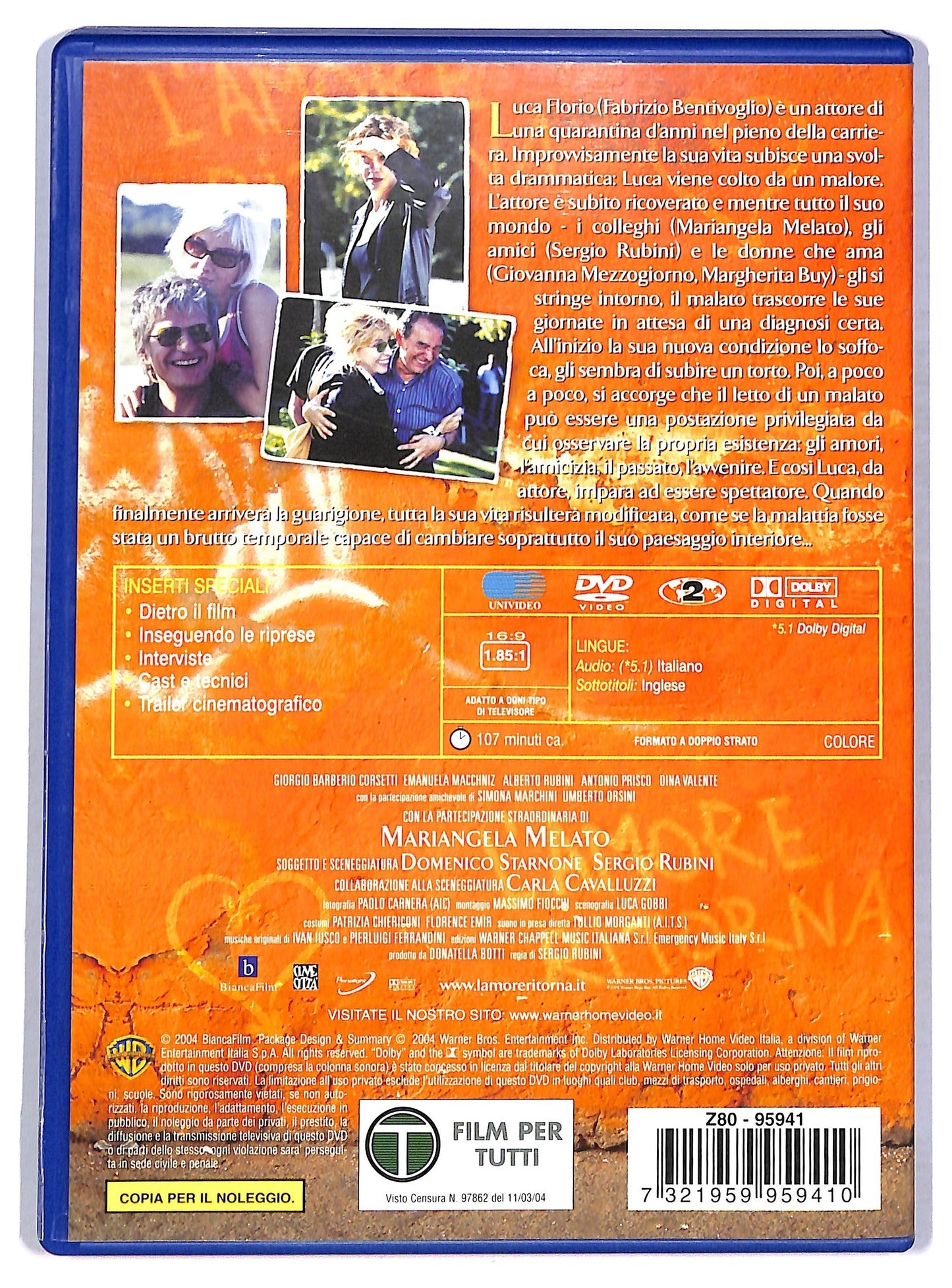 EBOND L'amore ritorna DVD NOLEGGIO D779209