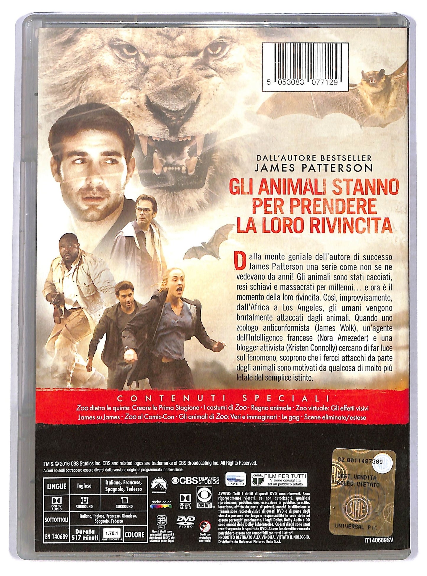 EBOND Zoo stagione uno - dischi 4 DVD D779521