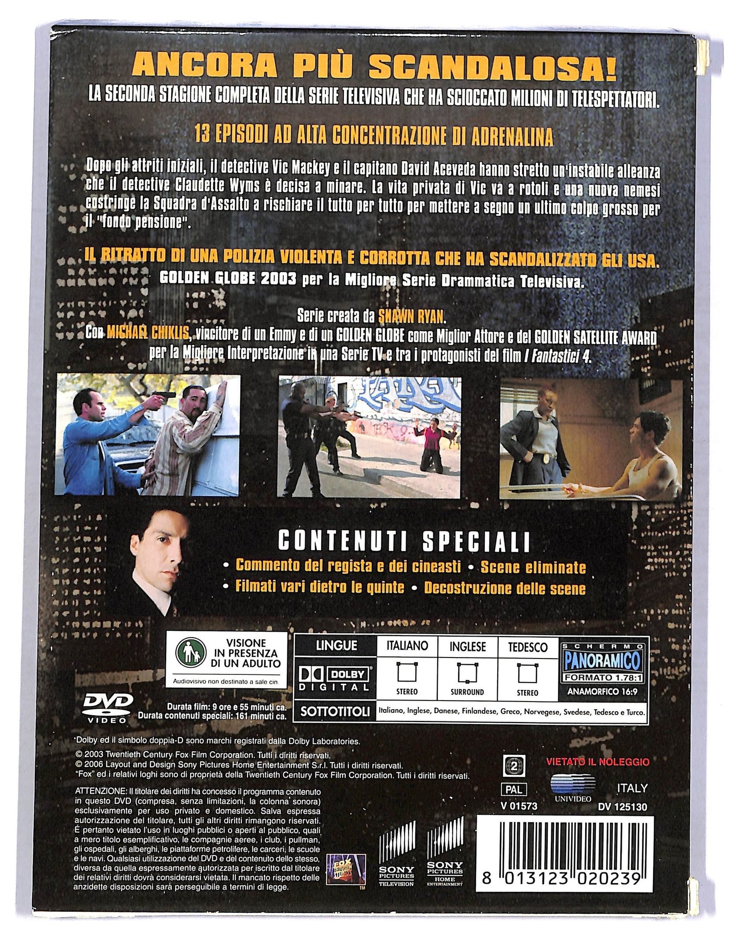 EBOND The shield - stagione 2 - dischi 4 DVD D779524