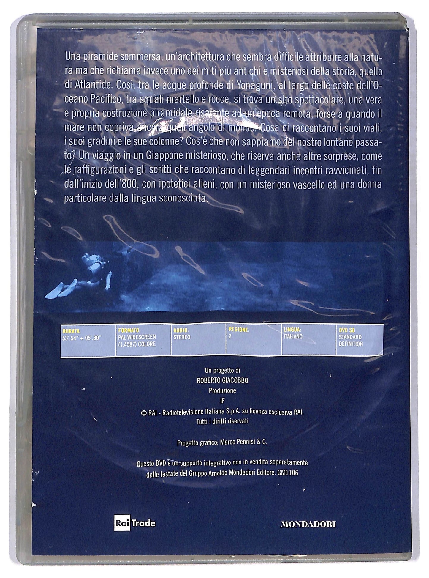 EBOND I Grandi Misteri- la citta degli abissi  EDITORIALE DVD D779543