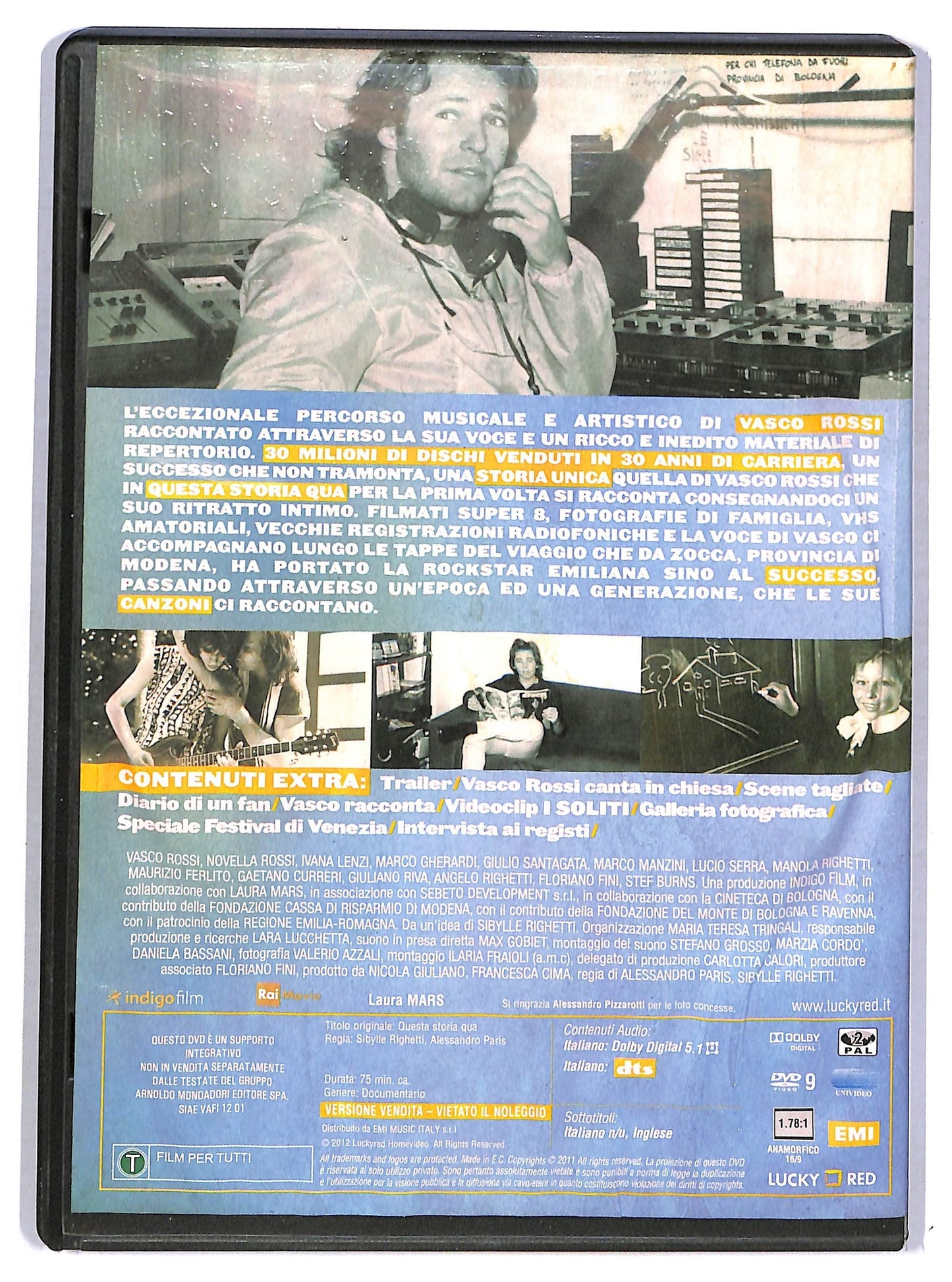 EBOND Vasco Rossi. Questa Storia Qua. Il Film DVD D779613