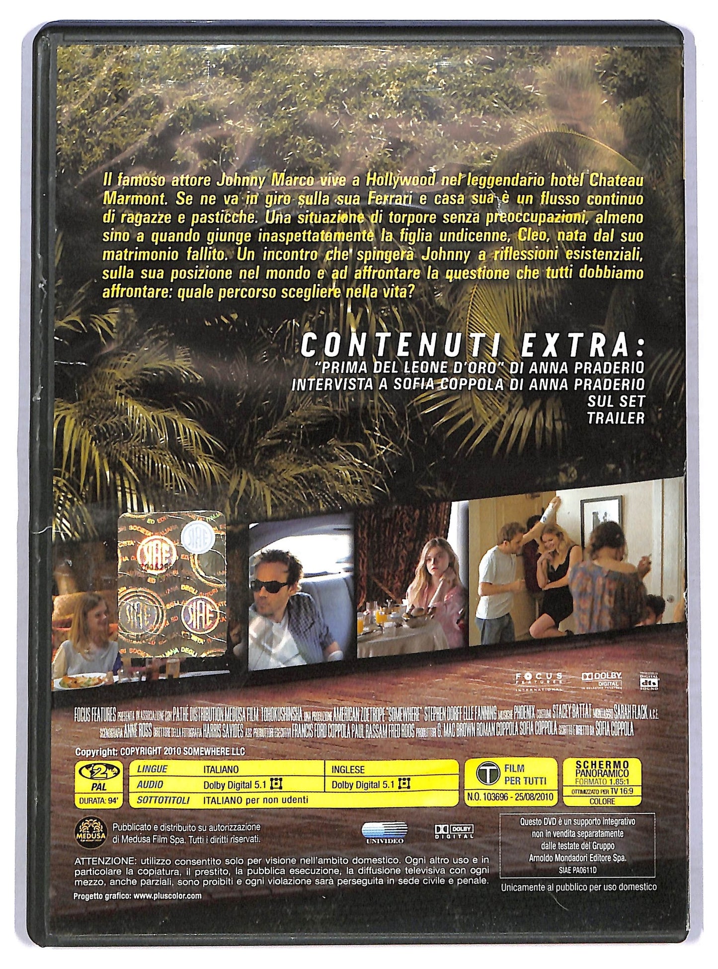 EBOND Somewhere EDITORIALE DVD D779638